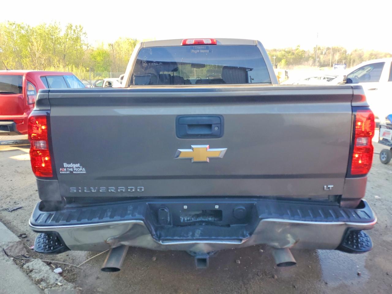 2015 Chevrolet Silverado K1500 Lt Brown vin: 3GCUKREC4FG497352