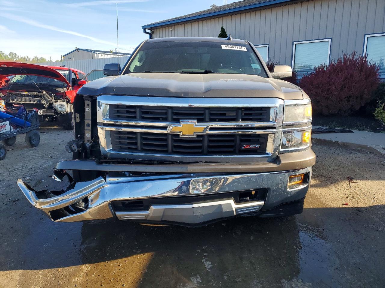 2015 Chevrolet Silverado K1500 Lt Brown vin: 3GCUKREC4FG497352