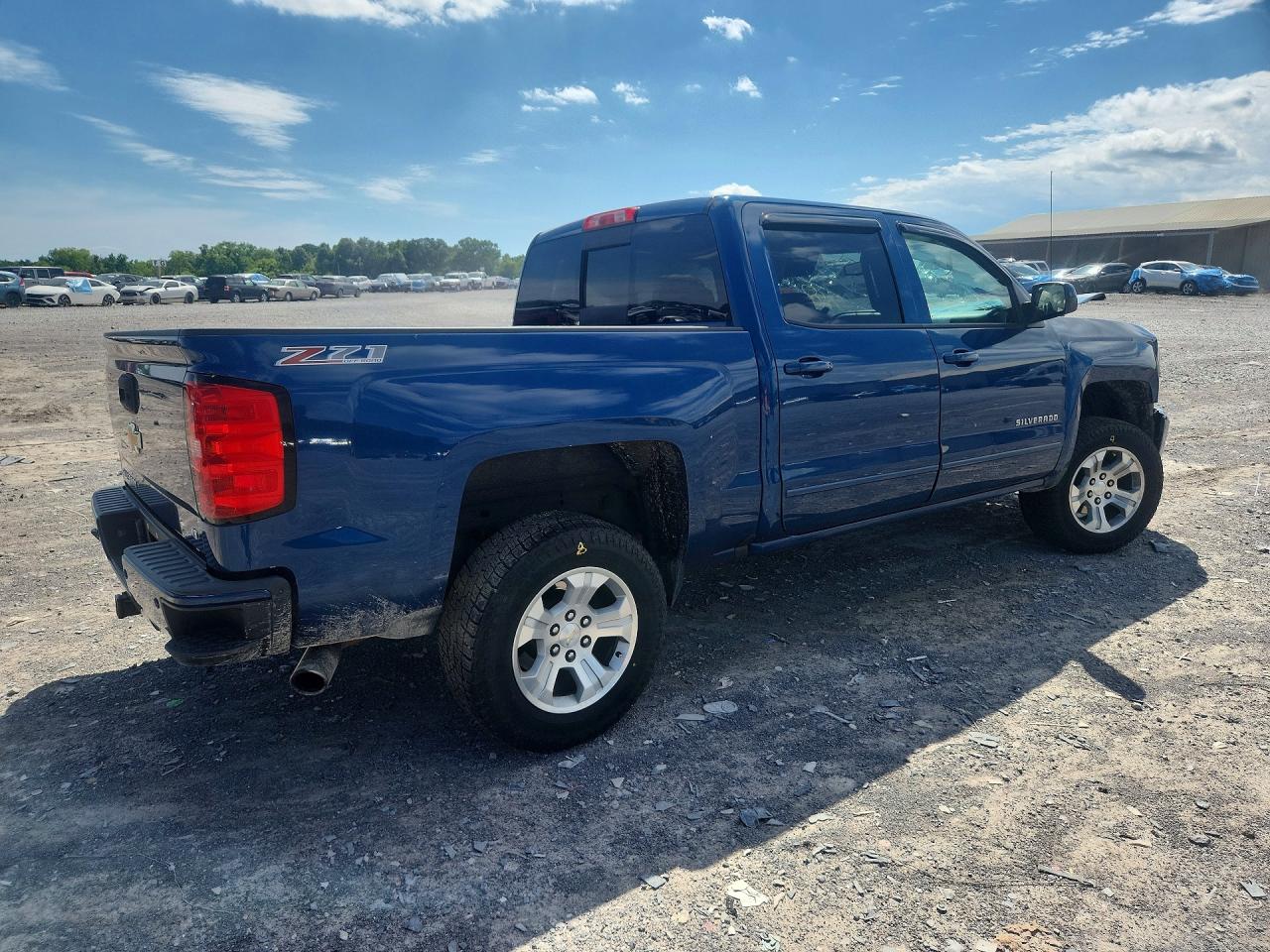 2016 Chevrolet Silverado K1500 Lt Blue vin: 3GCUKREC4GG137922