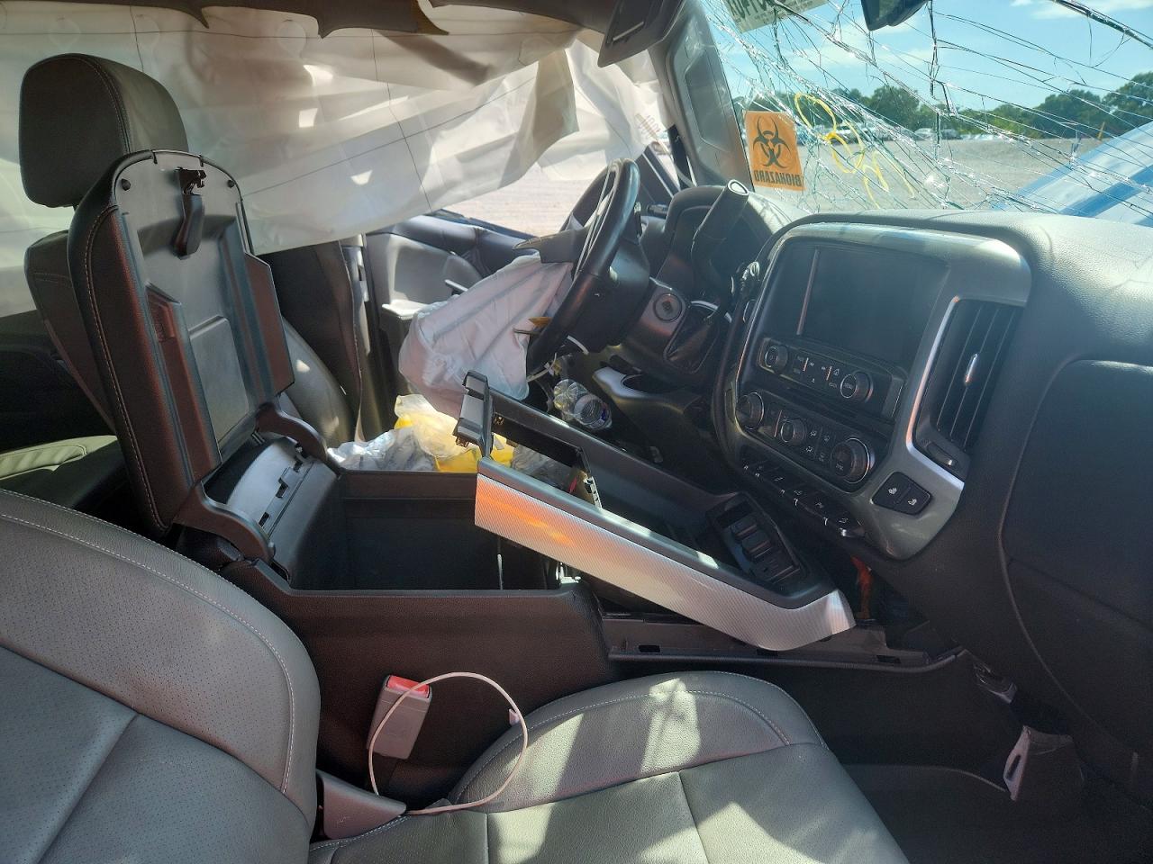 2016 Chevrolet Silverado K1500 Lt Blue vin: 3GCUKREC4GG137922