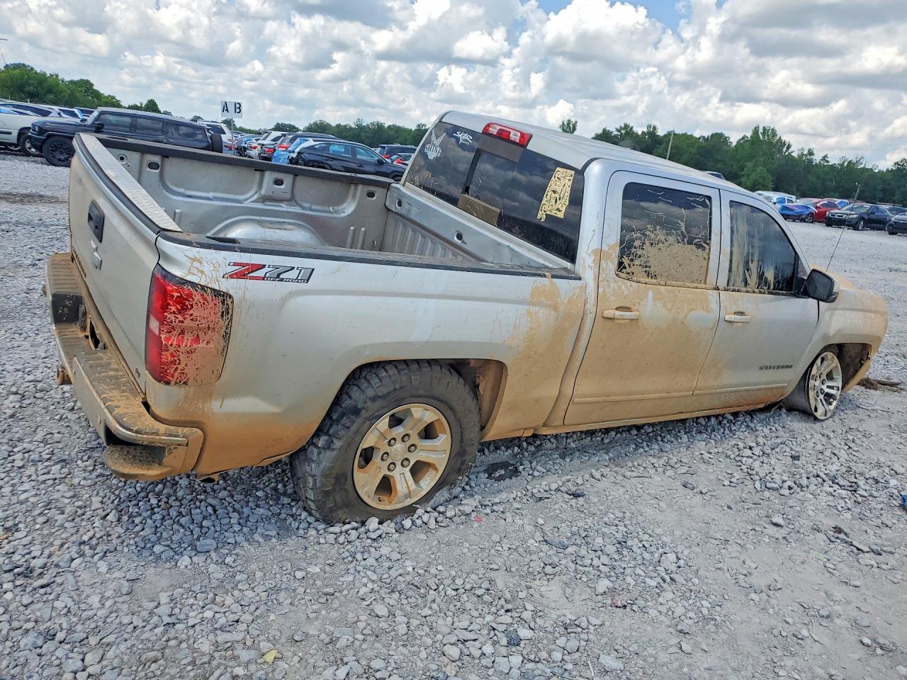 2018 Chevrolet Silverado K1500 Lt Silver vin: 3GCUKREC4JG490880
