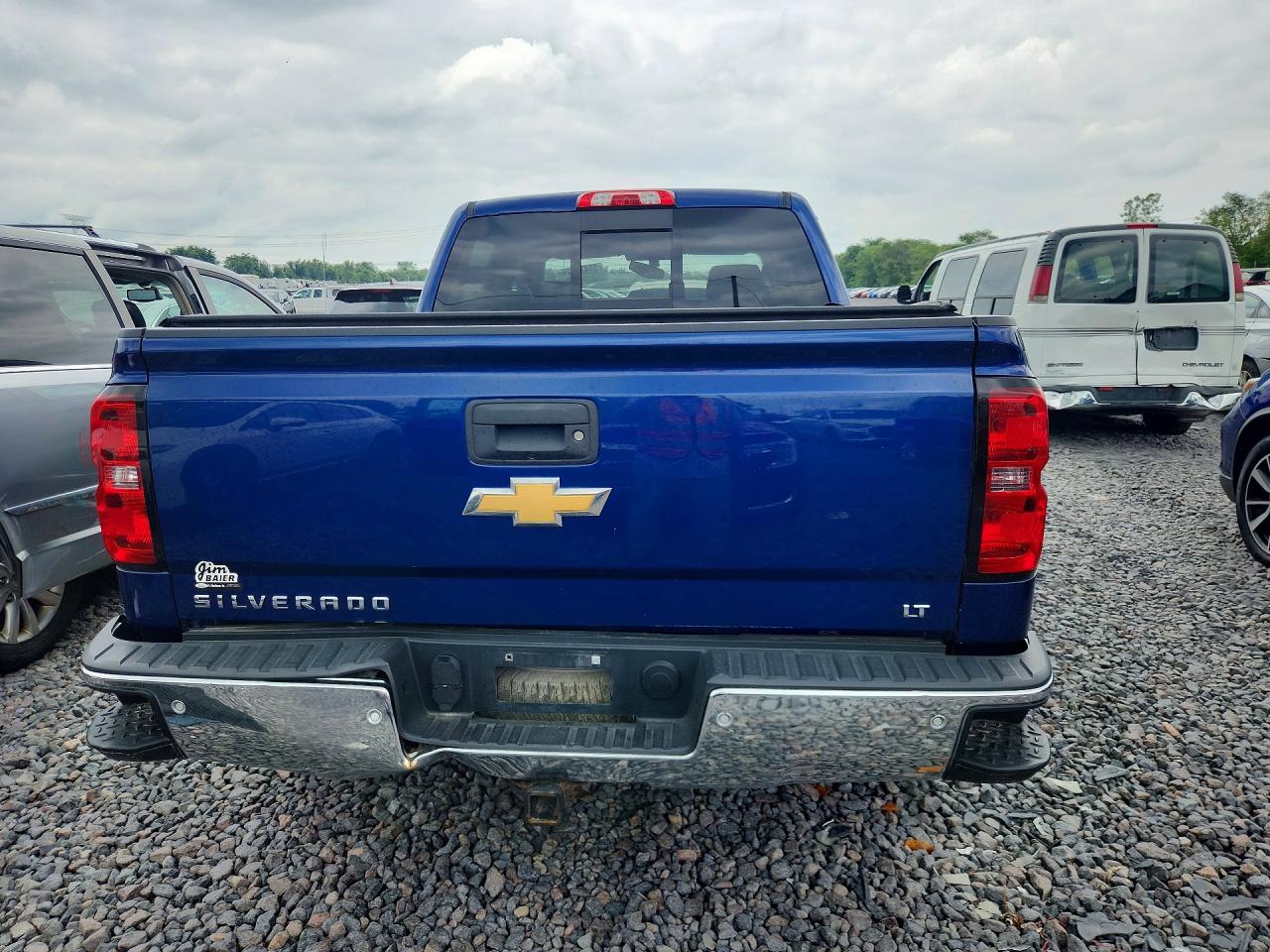 2014 Chevrolet Silverado K1500 Lt Blue vin: 3GCUKREC5EG166570