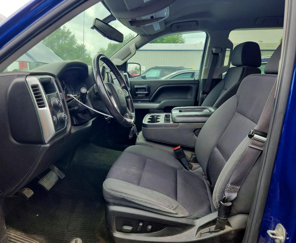 2014 Chevrolet Silverado K1500 Lt Blue vin: 3GCUKREC5EG166570