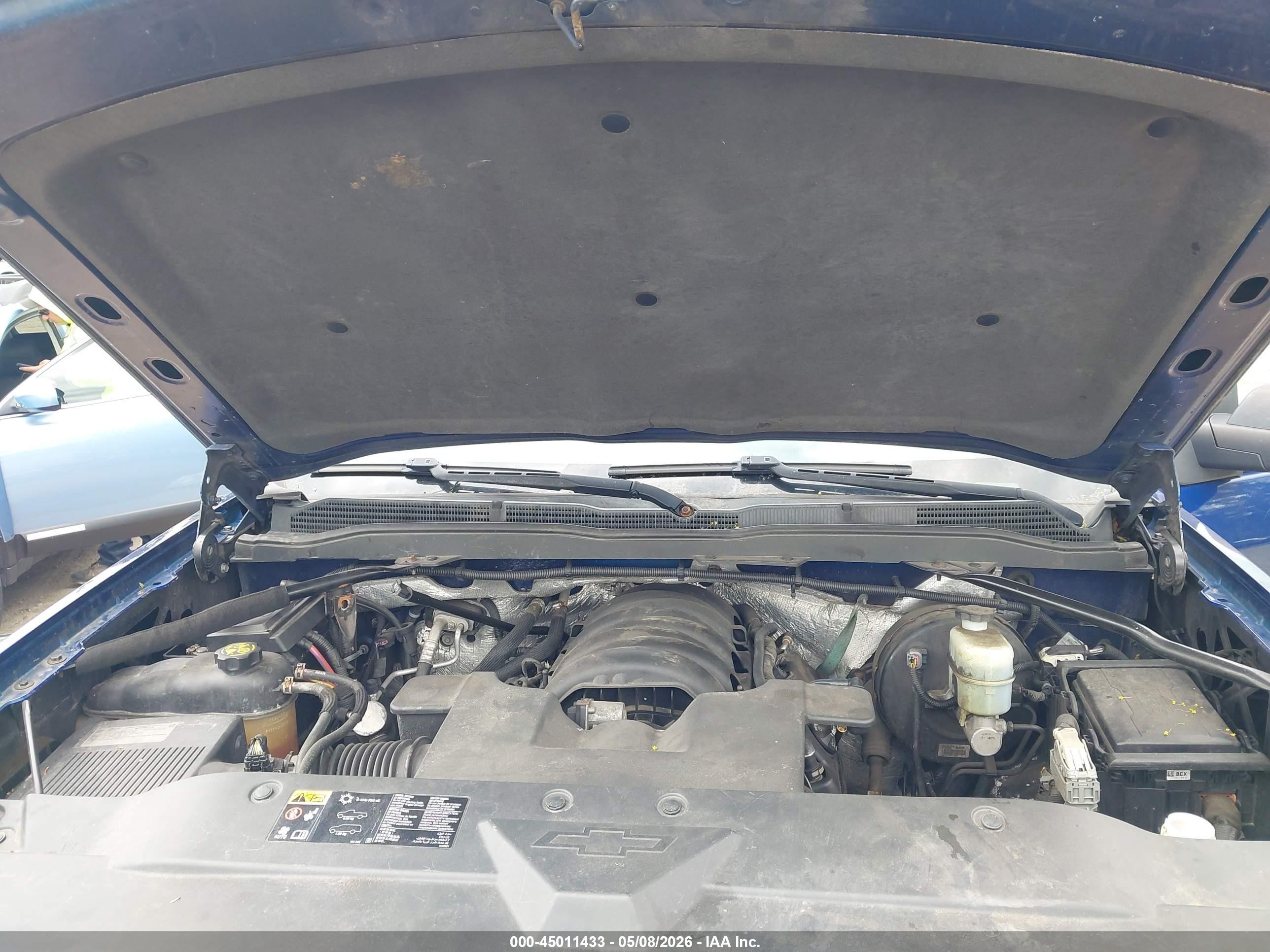 2014 Chevrolet Silverado 1500 1lt Синий vin: 3GCUKREC5EG336779