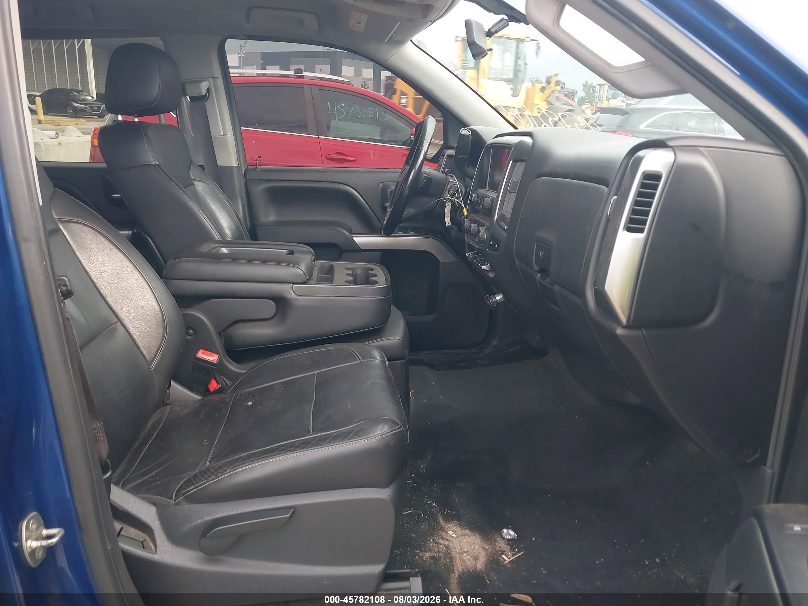 2014 Chevrolet Silverado 1500 Lt Синий vin: 3GCUKREC5EG406510