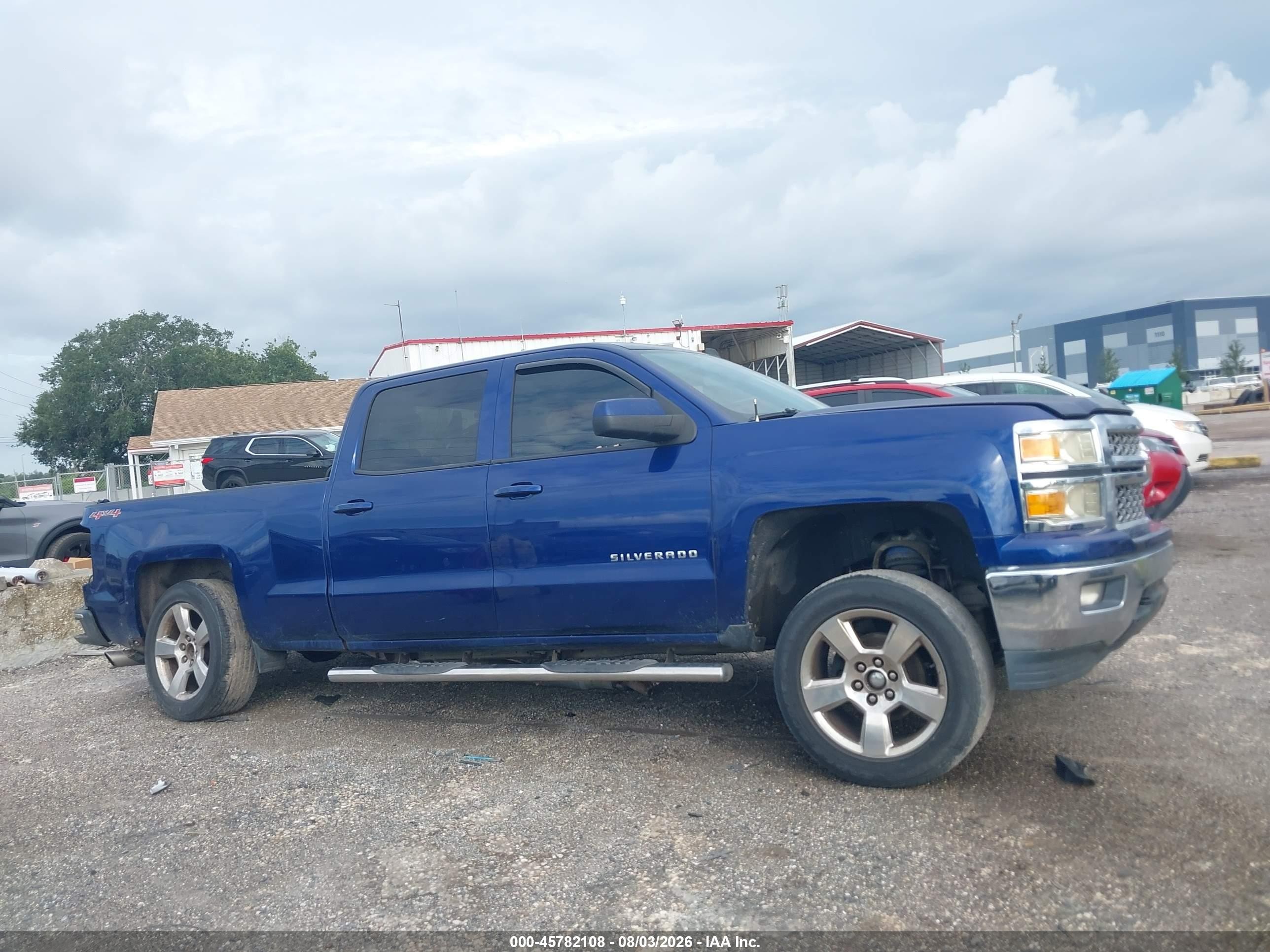 2014 Chevrolet Silverado 1500 Lt Синий vin: 3GCUKREC5EG406510