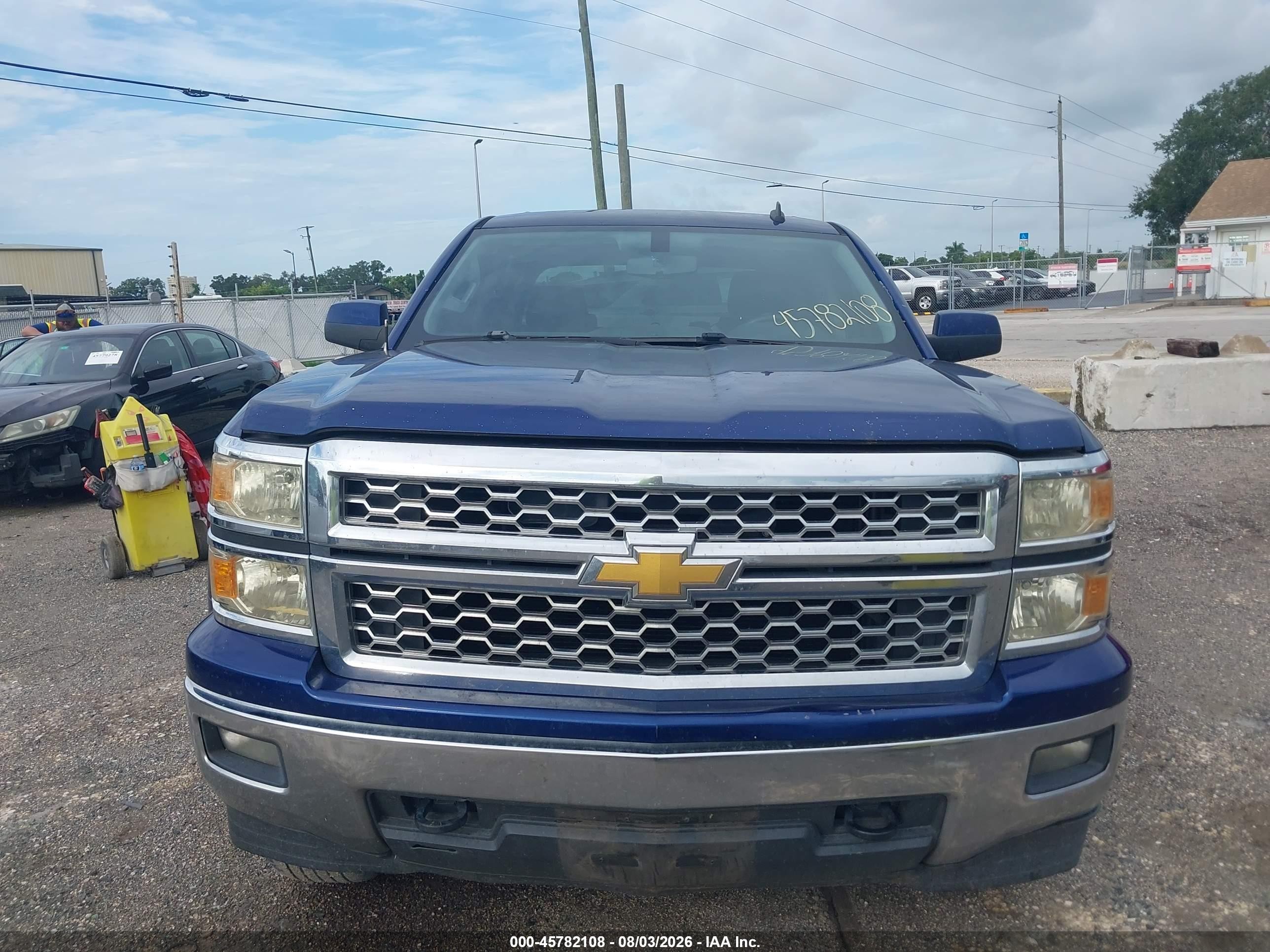 2014 Chevrolet Silverado 1500 Lt Синий vin: 3GCUKREC5EG406510