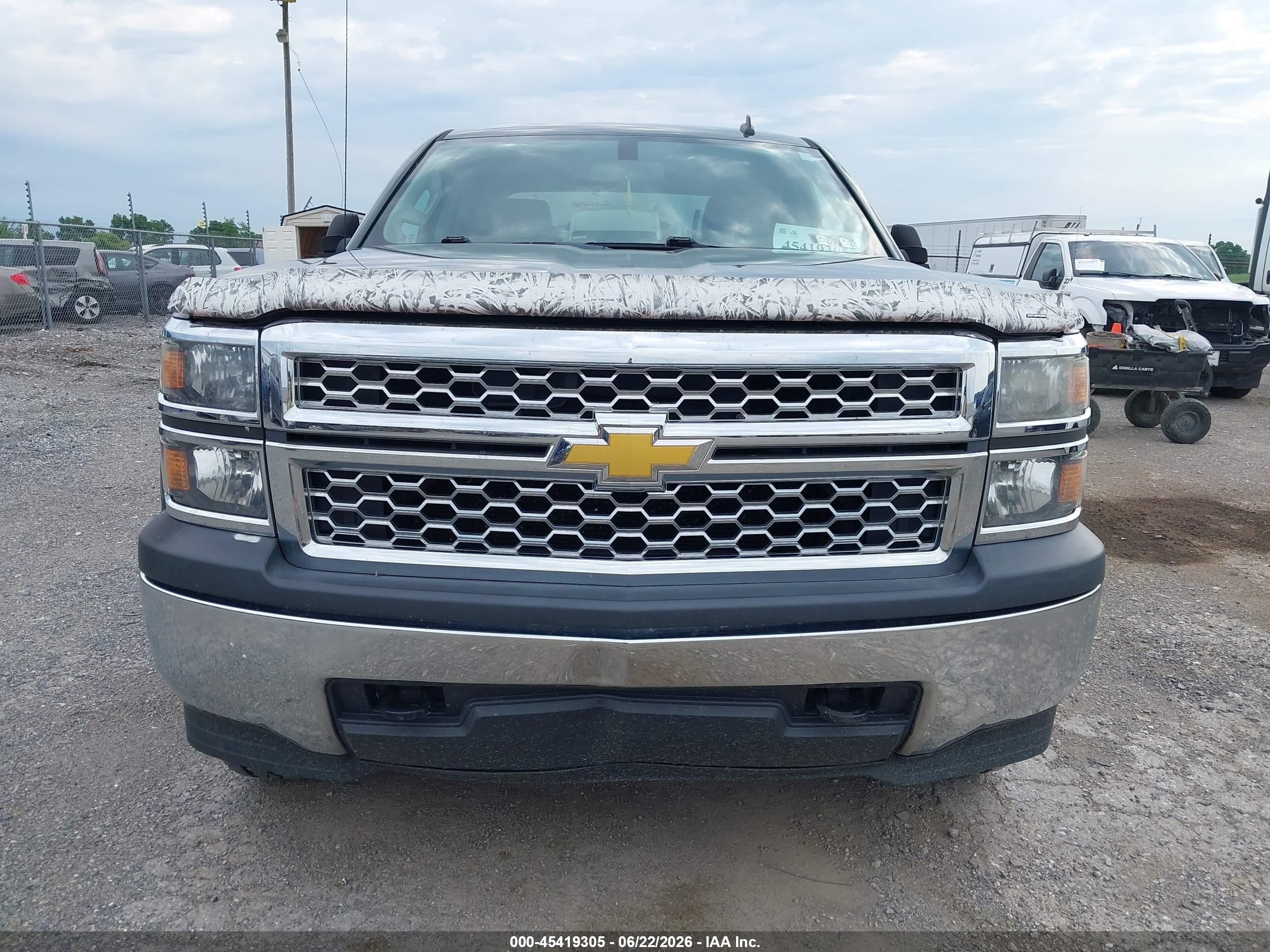 2014 Chevrolet Silverado 1500 Lt Green vin: 3GCUKREC5EG468750