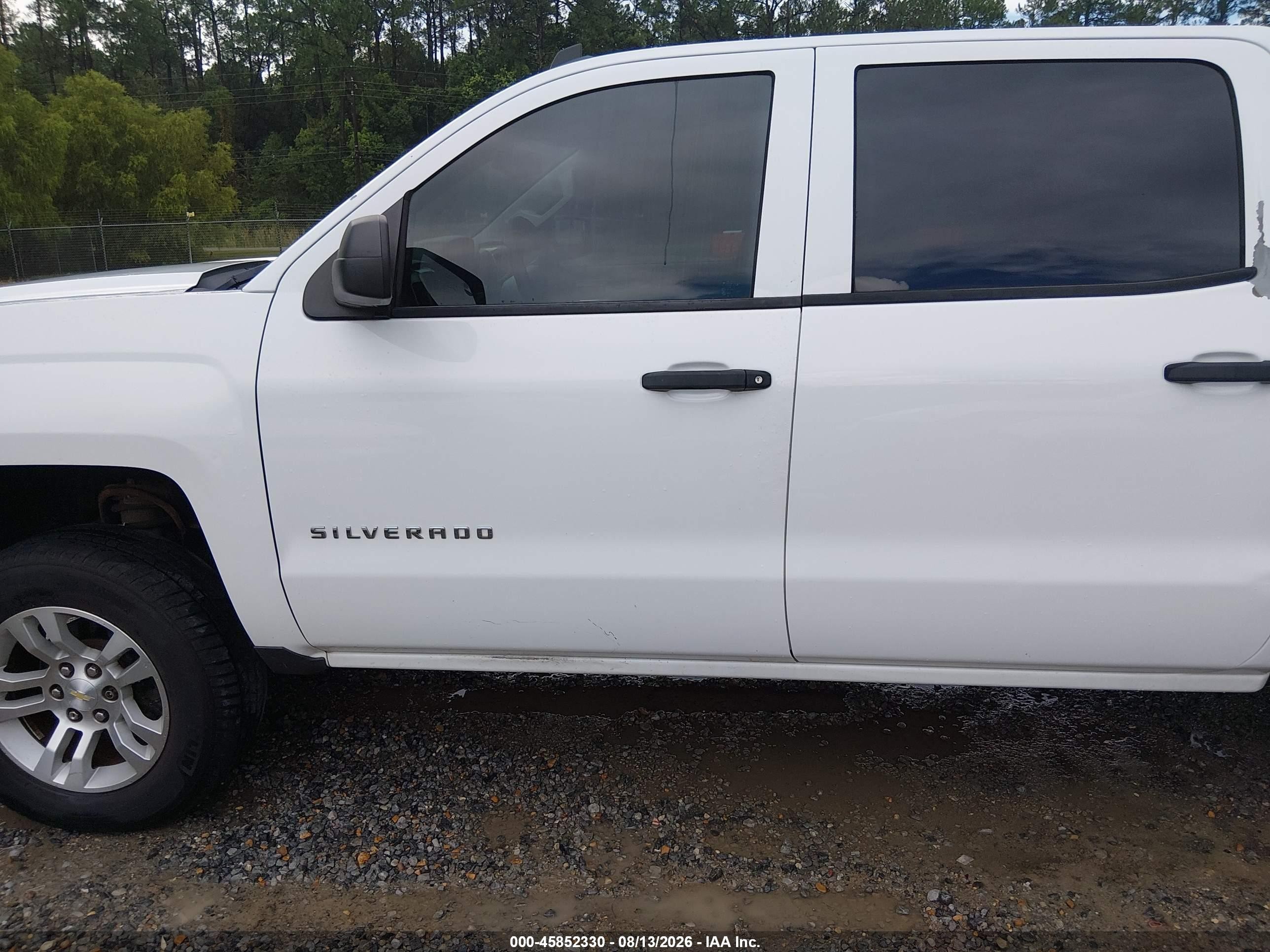 2014 Chevrolet Silverado 1500 Lt White vin: 3GCUKREC5EG512133