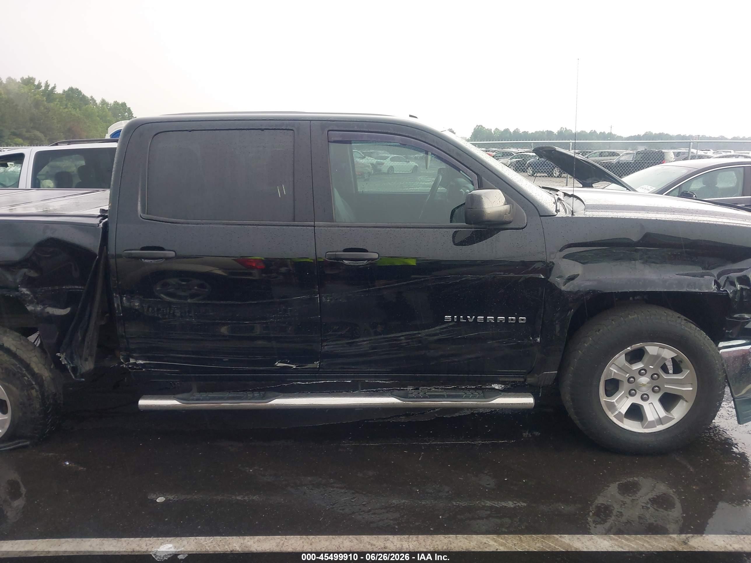 2014 Chevrolet Silverado 1500 Lt Black vin: 3GCUKREC5EG515324