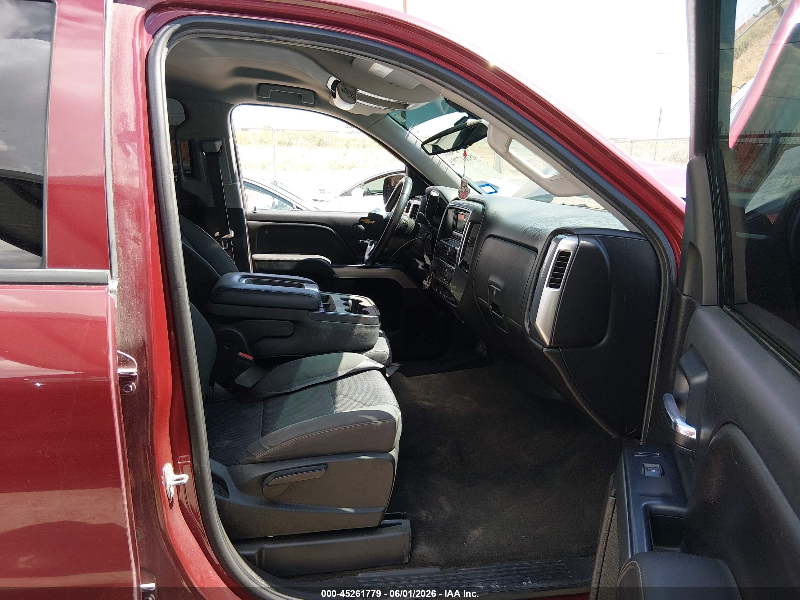 2015 Chevrolet Silverado 1500 1lt Maroon vin: 3GCUKREC5FG102028