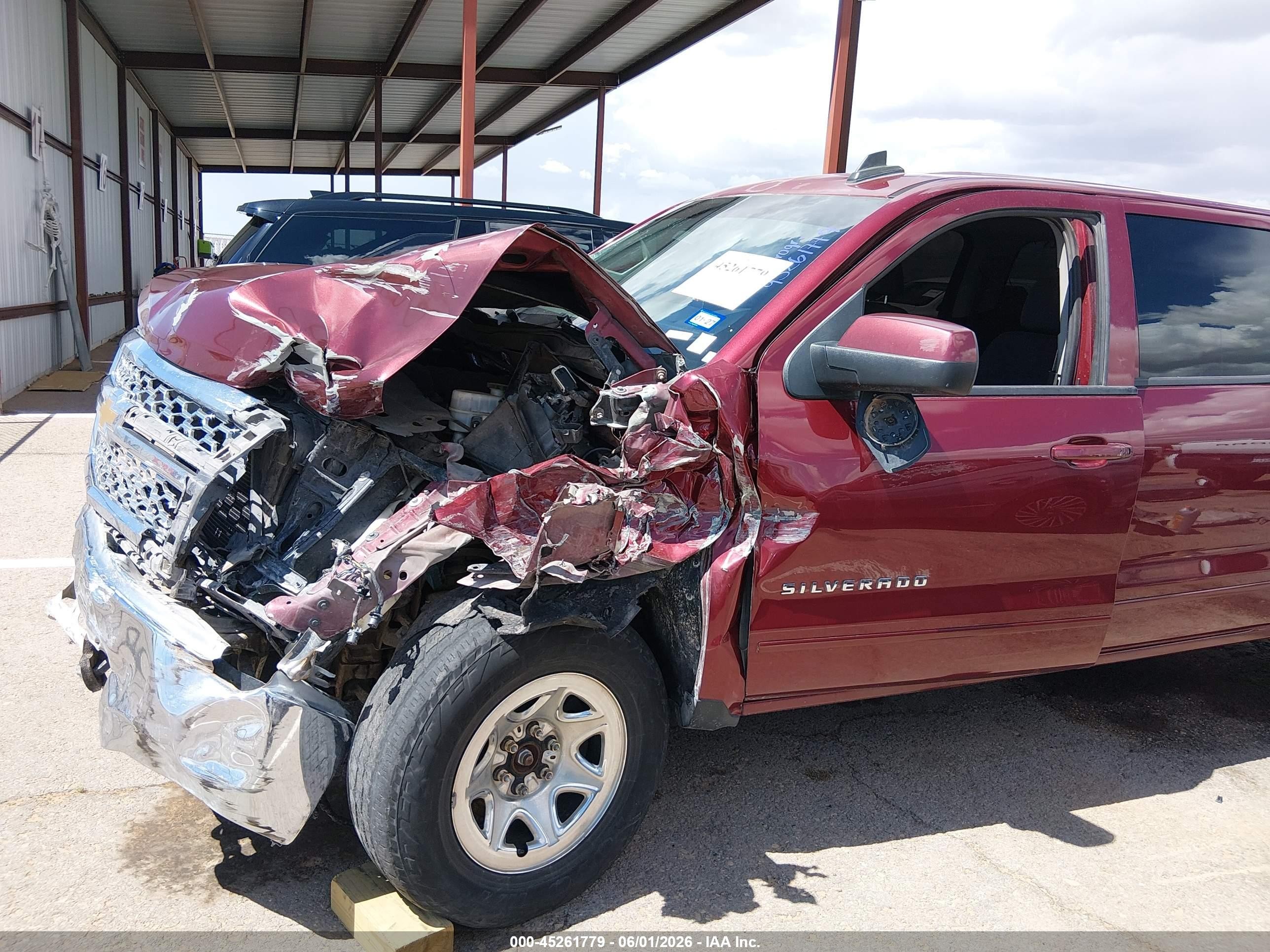 2015 Chevrolet Silverado 1500 1lt Maroon vin: 3GCUKREC5FG102028