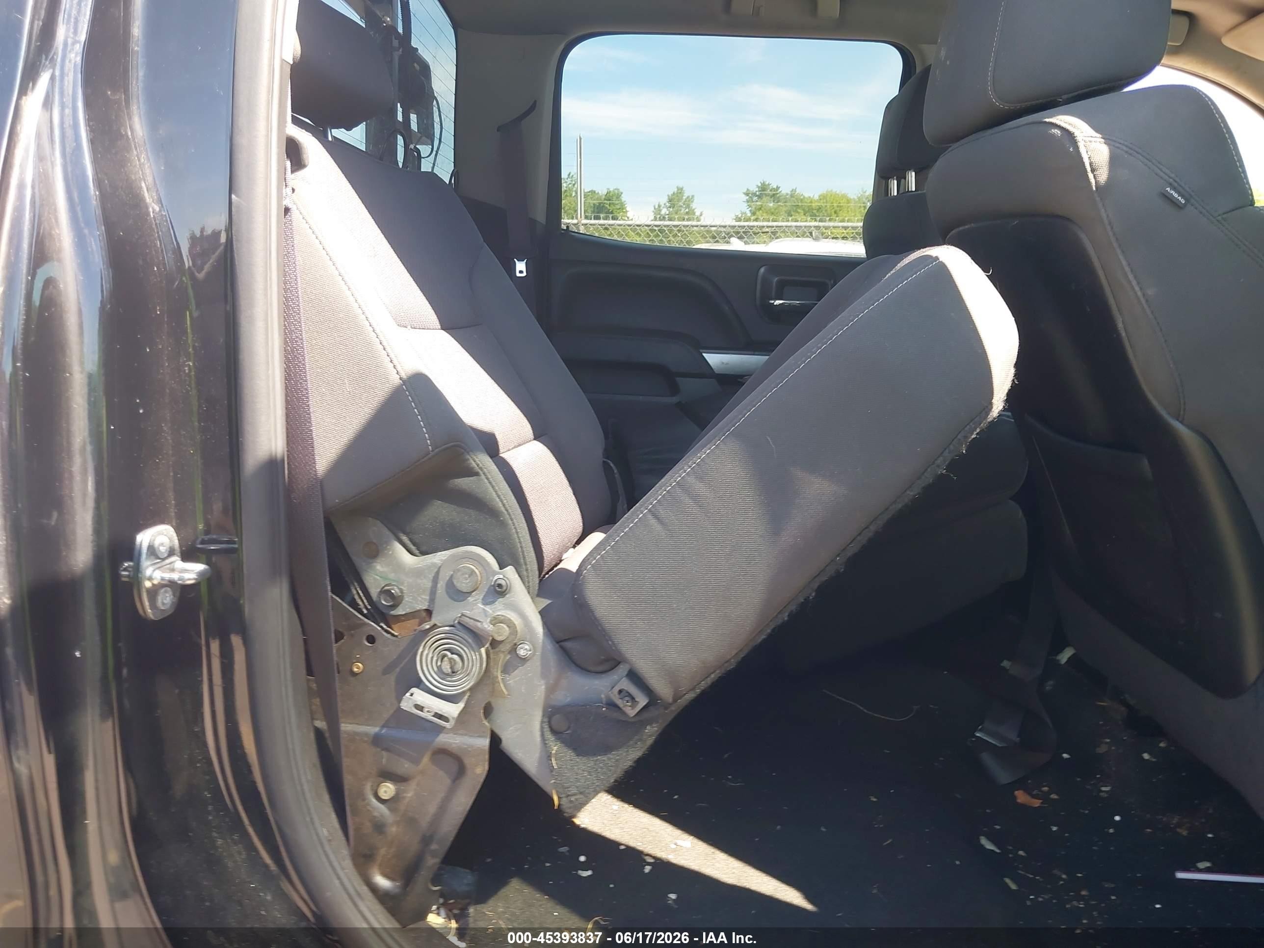2015 Chevrolet Silverado 1500 Lt Black vin: 3GCUKREC5FG181474