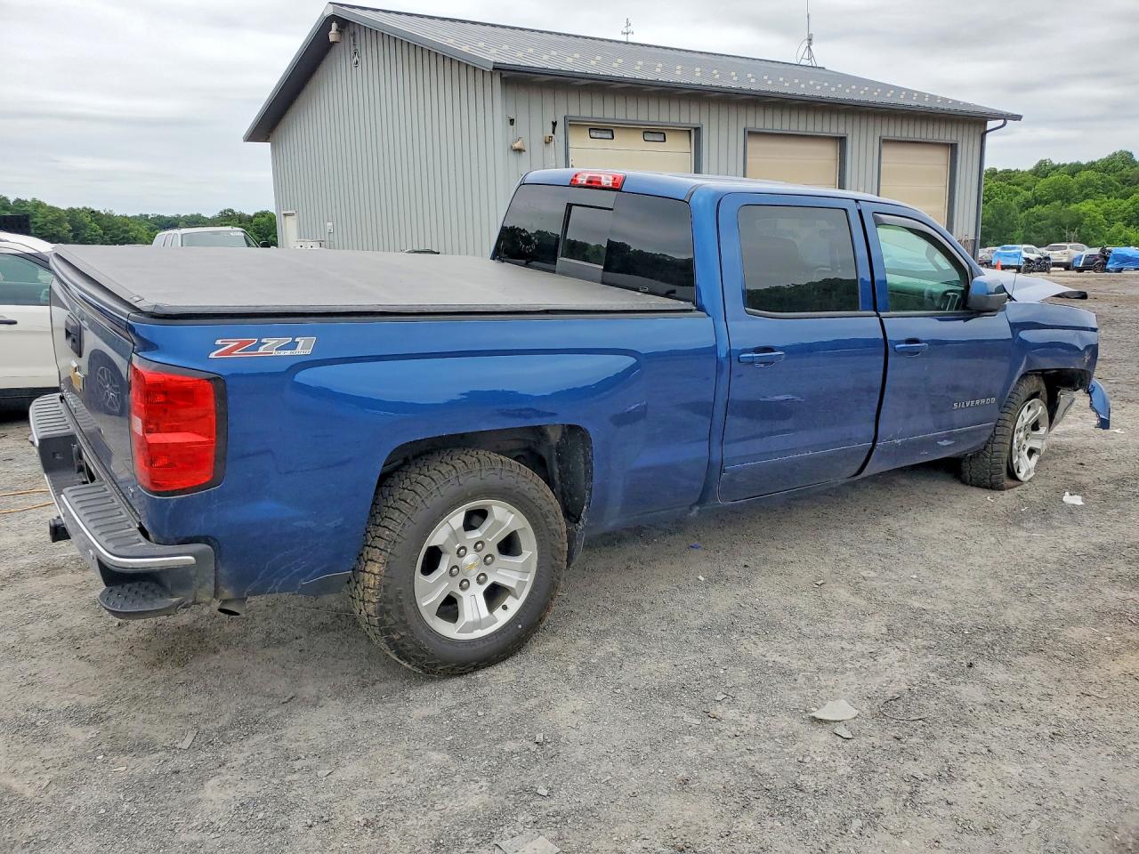 2015 Chevrolet Silverado K1500 Lt Blue vin: 3GCUKREC5FG193074