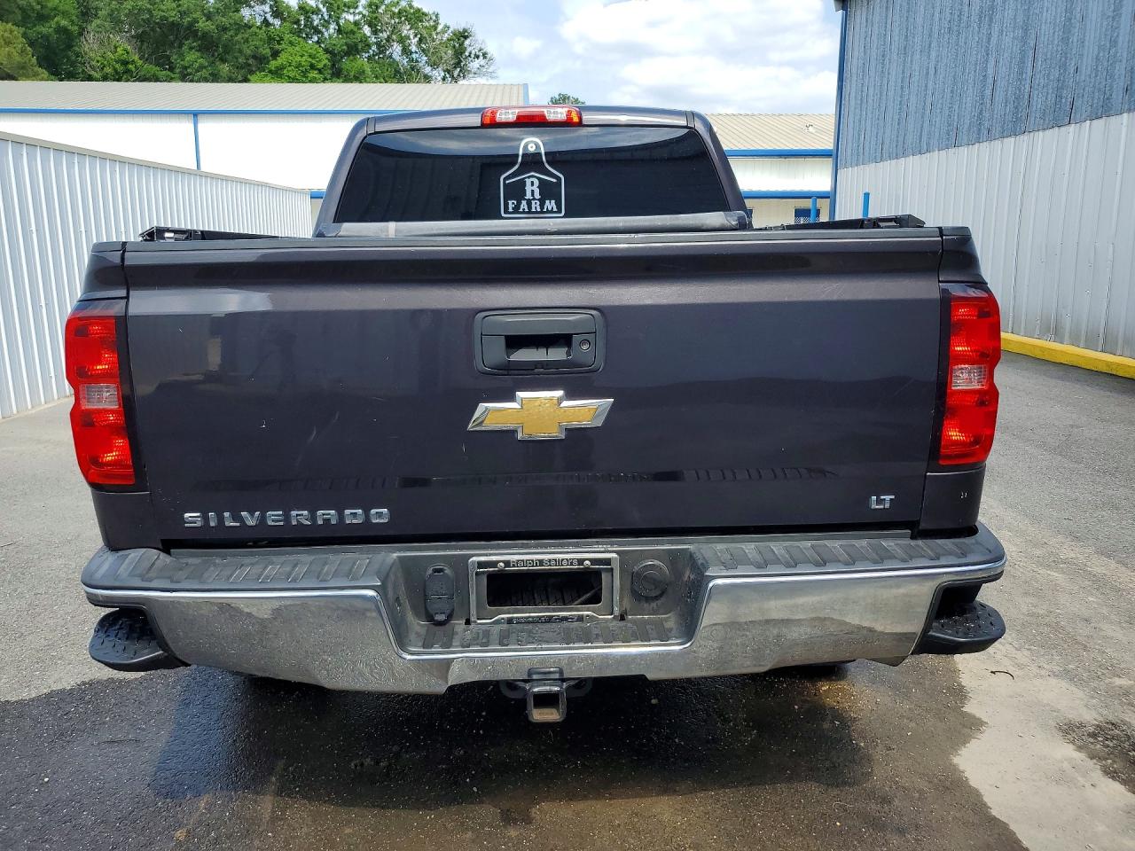 2015 Chevrolet Silverado K1500 Lt Silver vin: 3GCUKREC5FG203182