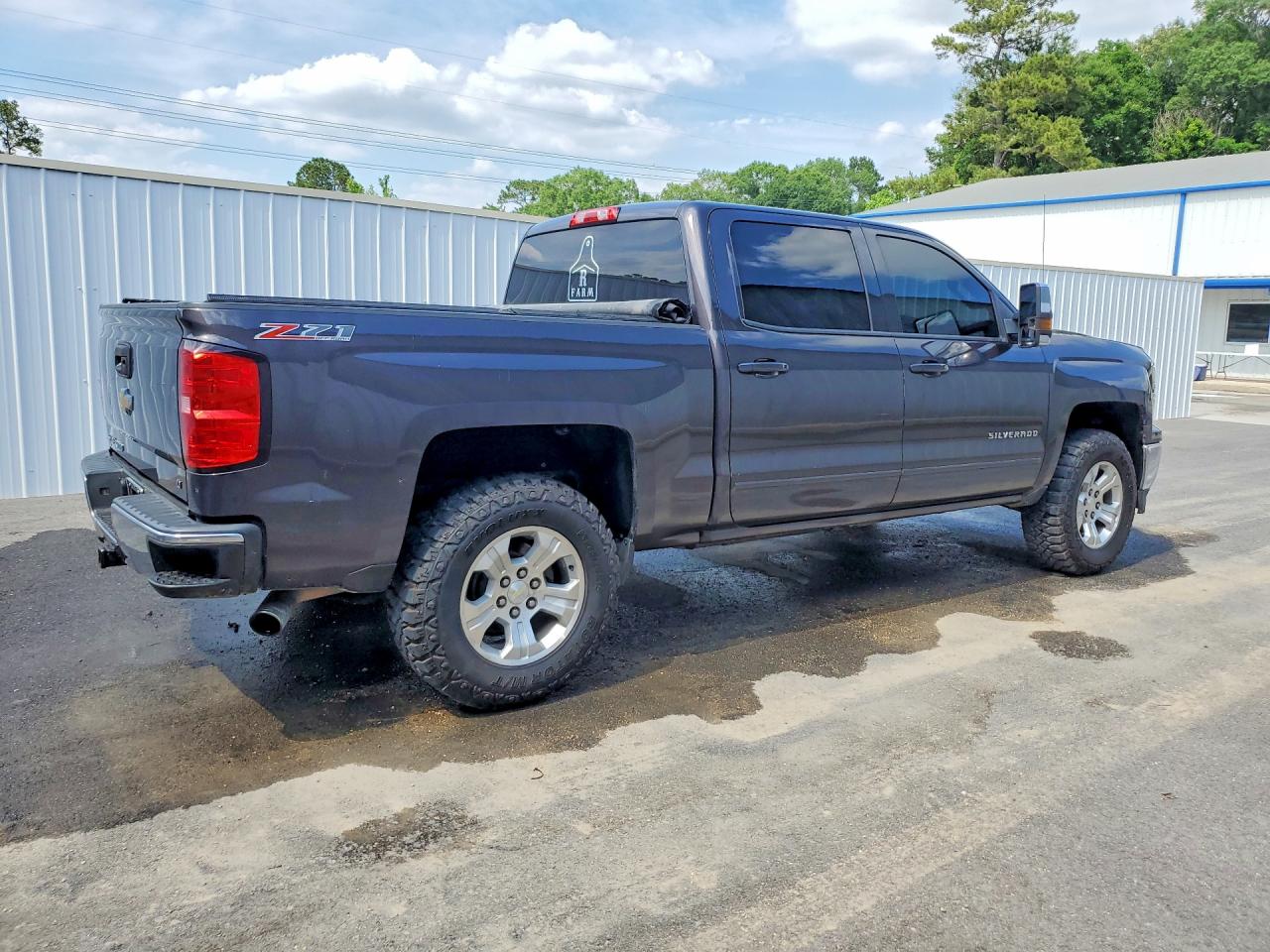 2015 Chevrolet Silverado K1500 Lt Silver vin: 3GCUKREC5FG203182