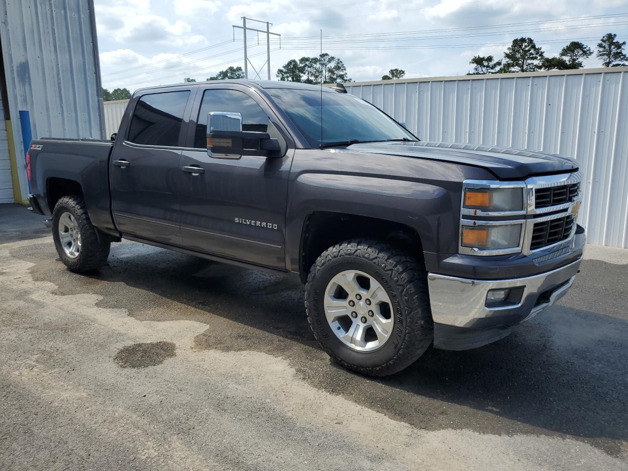 2015 Chevrolet Silverado K1500 Lt Silver vin: 3GCUKREC5FG203182 Damage: Right Front Fender, Heavy Scratch, 1 To 2 Inches