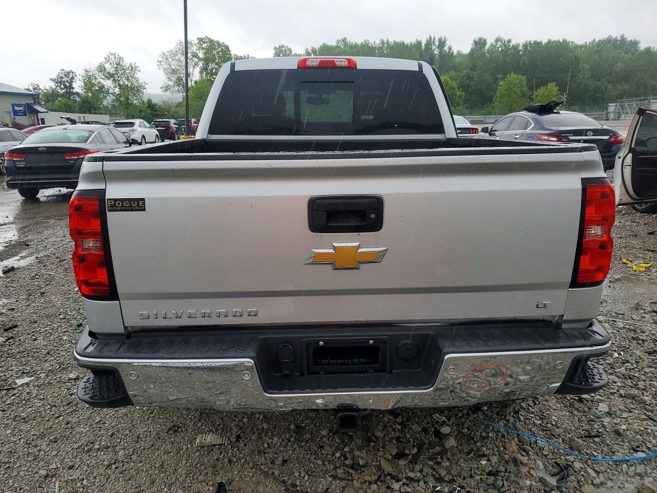 2015 Chevrolet Silverado C1500 Classic Silver vin: 3GCUKREC5FG237655