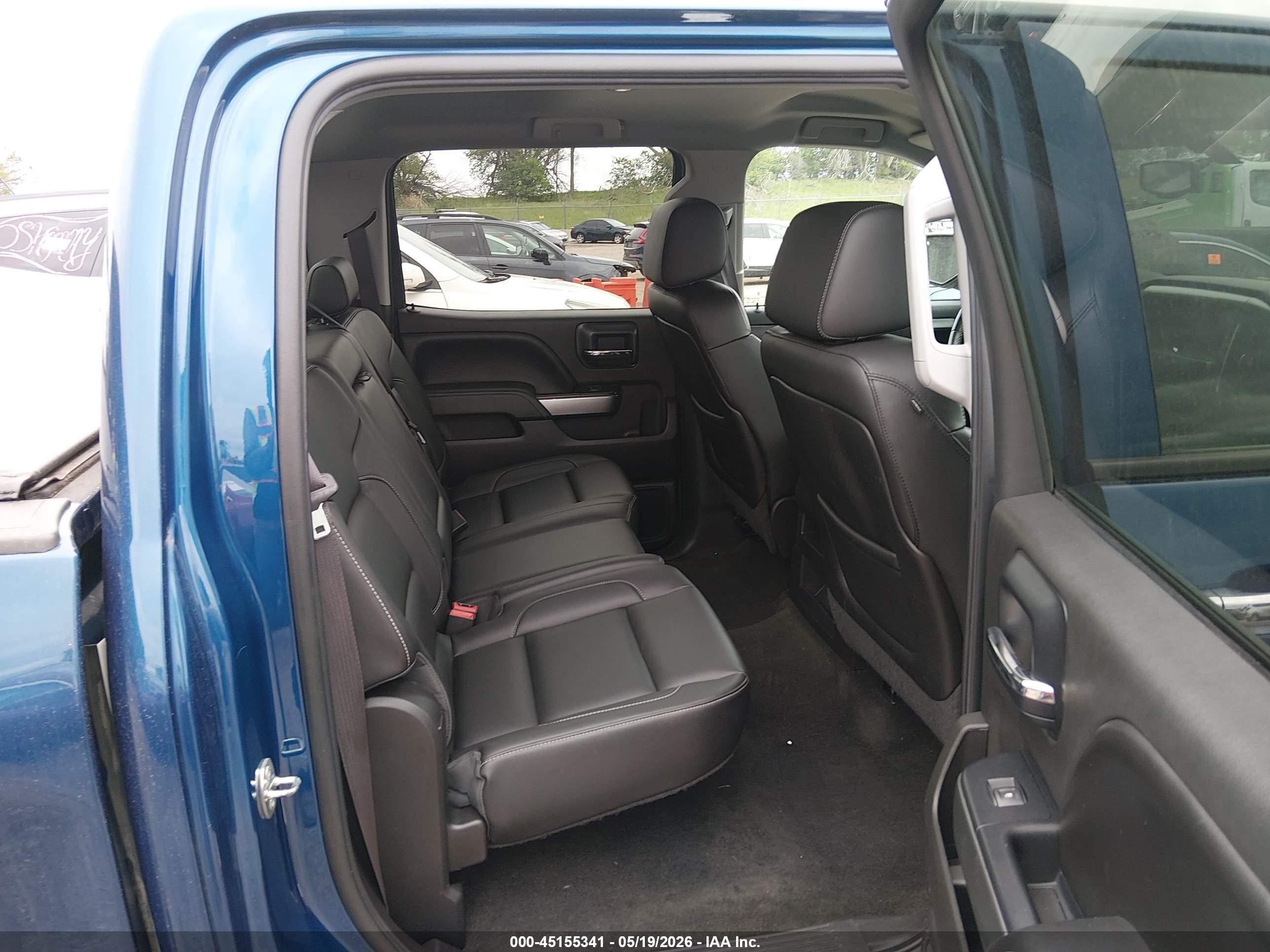 2015 Chevrolet Silverado 1500 1lt Blue vin: 3GCUKREC5FG270526