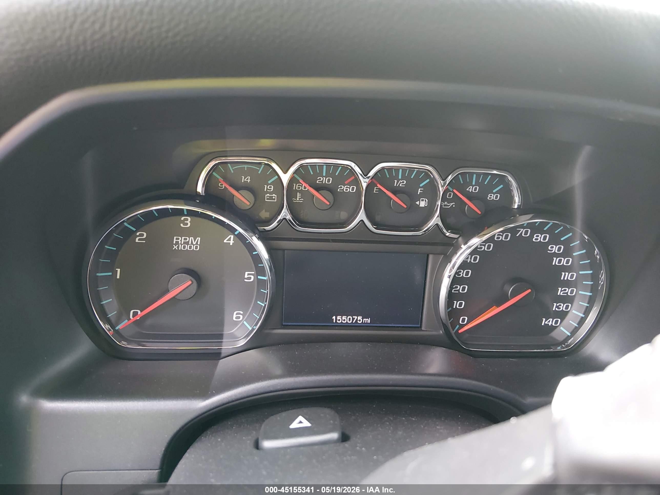 2015 Chevrolet Silverado 1500 1lt Blue vin: 3GCUKREC5FG270526