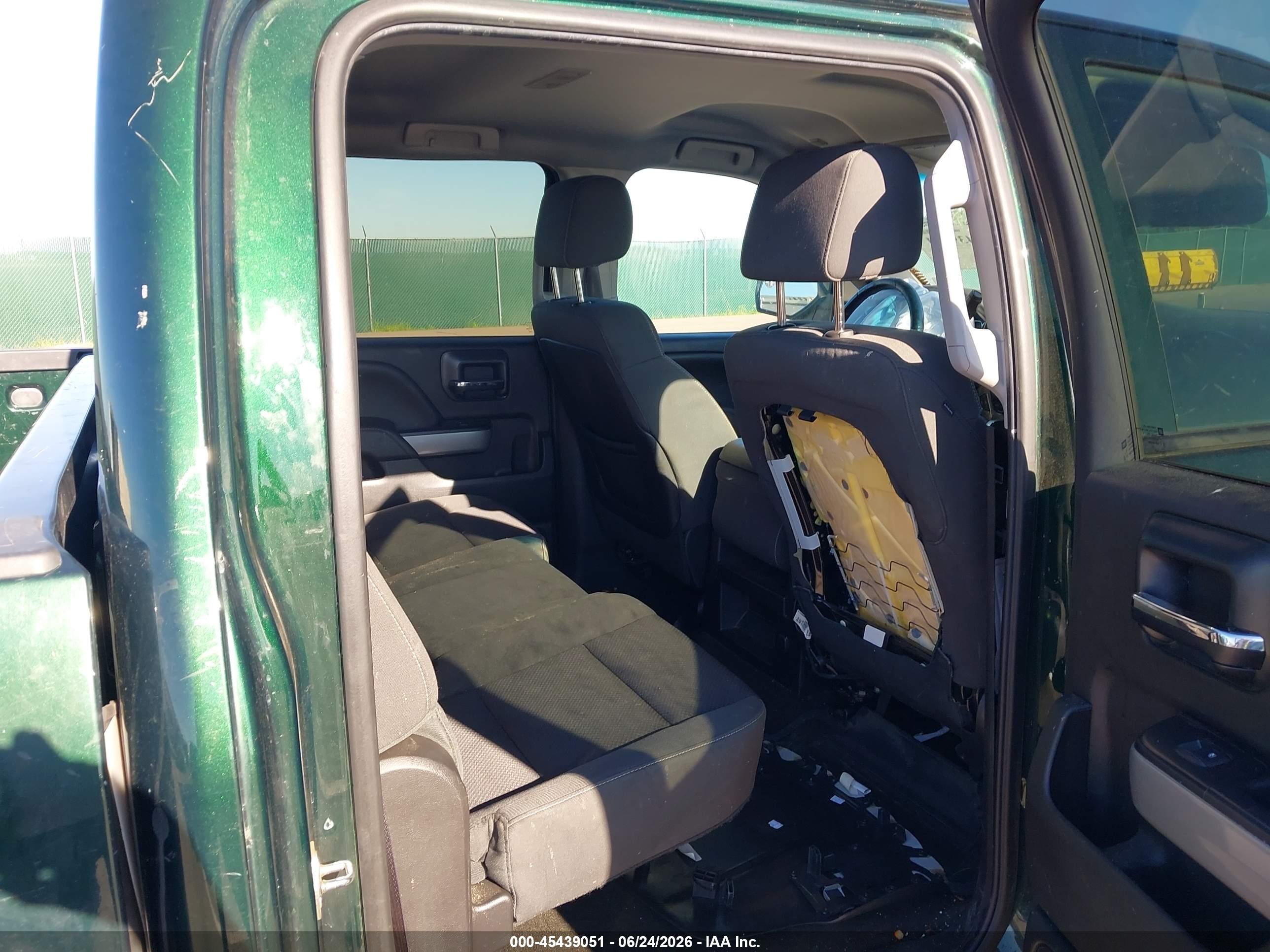 2015 Chevrolet Silverado 1500 Lt Green vin: 3GCUKREC5FG384610