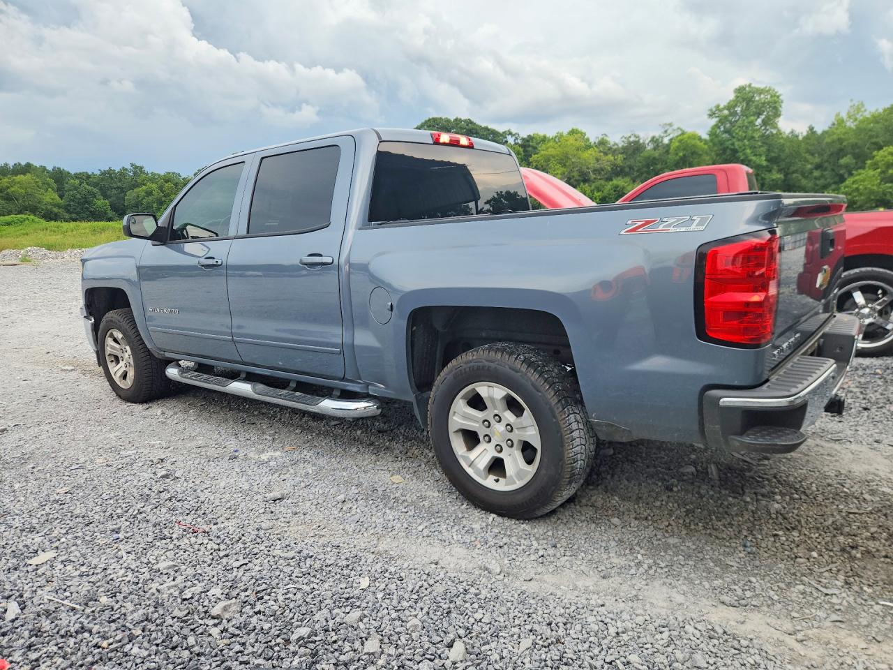 2015 Chevrolet Silverado K1500 Lt Gray vin: 3GCUKREC5FG396904