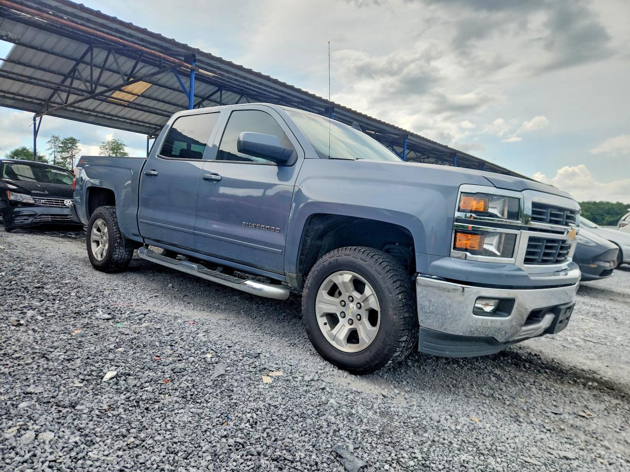 2015 Chevrolet Silverado K1500 Lt Gray vin: 3GCUKREC5FG396904