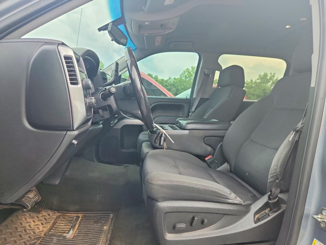 2015 Chevrolet Silverado K1500 Lt Gray vin: 3GCUKREC5FG396904