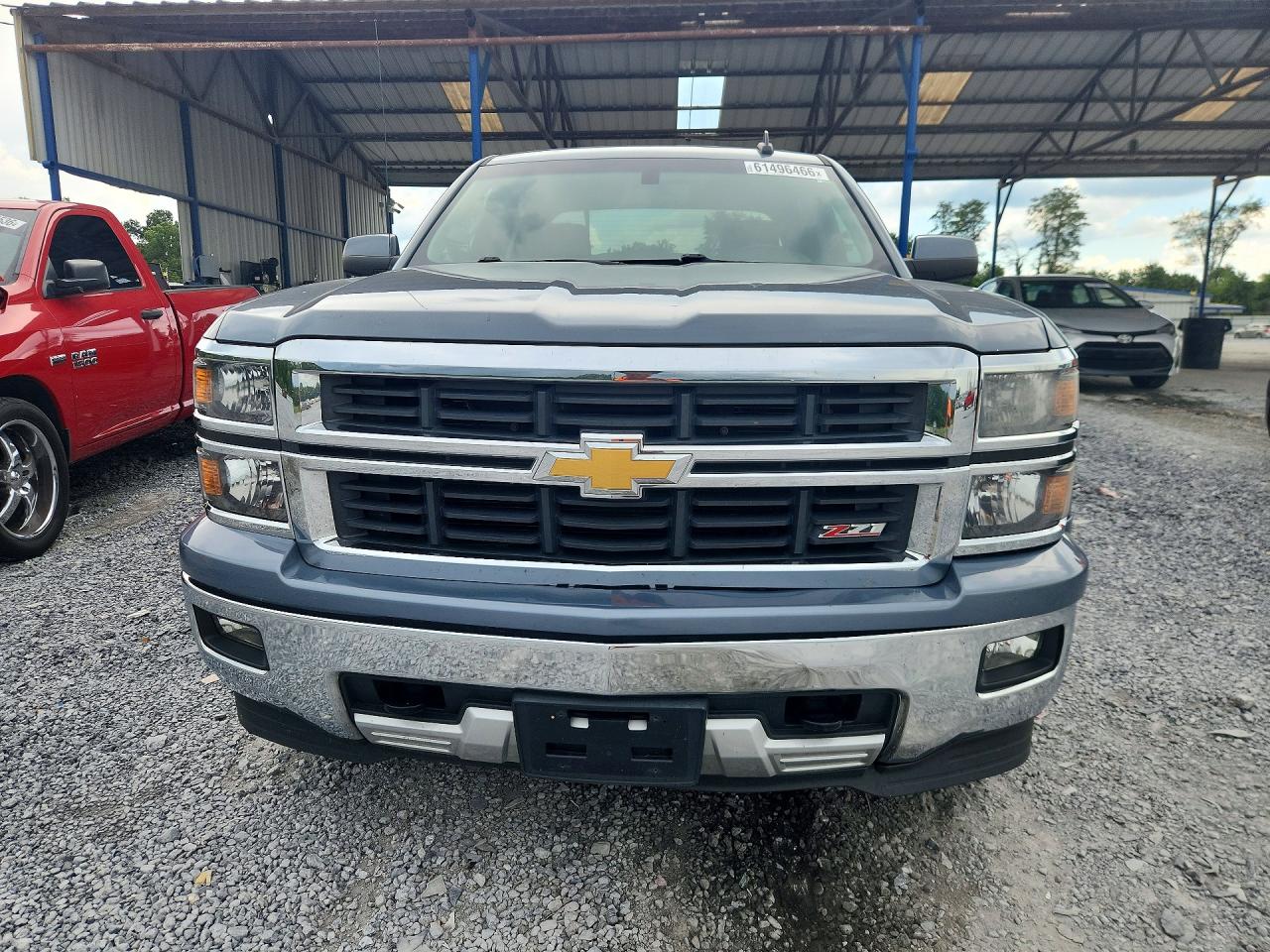 2015 Chevrolet Silverado K1500 Lt Gray vin: 3GCUKREC5FG396904