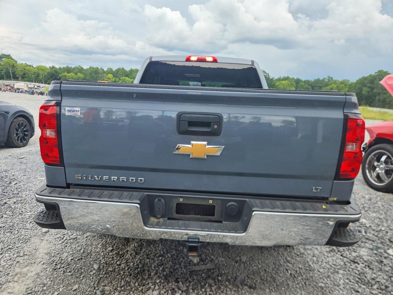 2015 Chevrolet Silverado K1500 Lt Gray vin: 3GCUKREC5FG396904