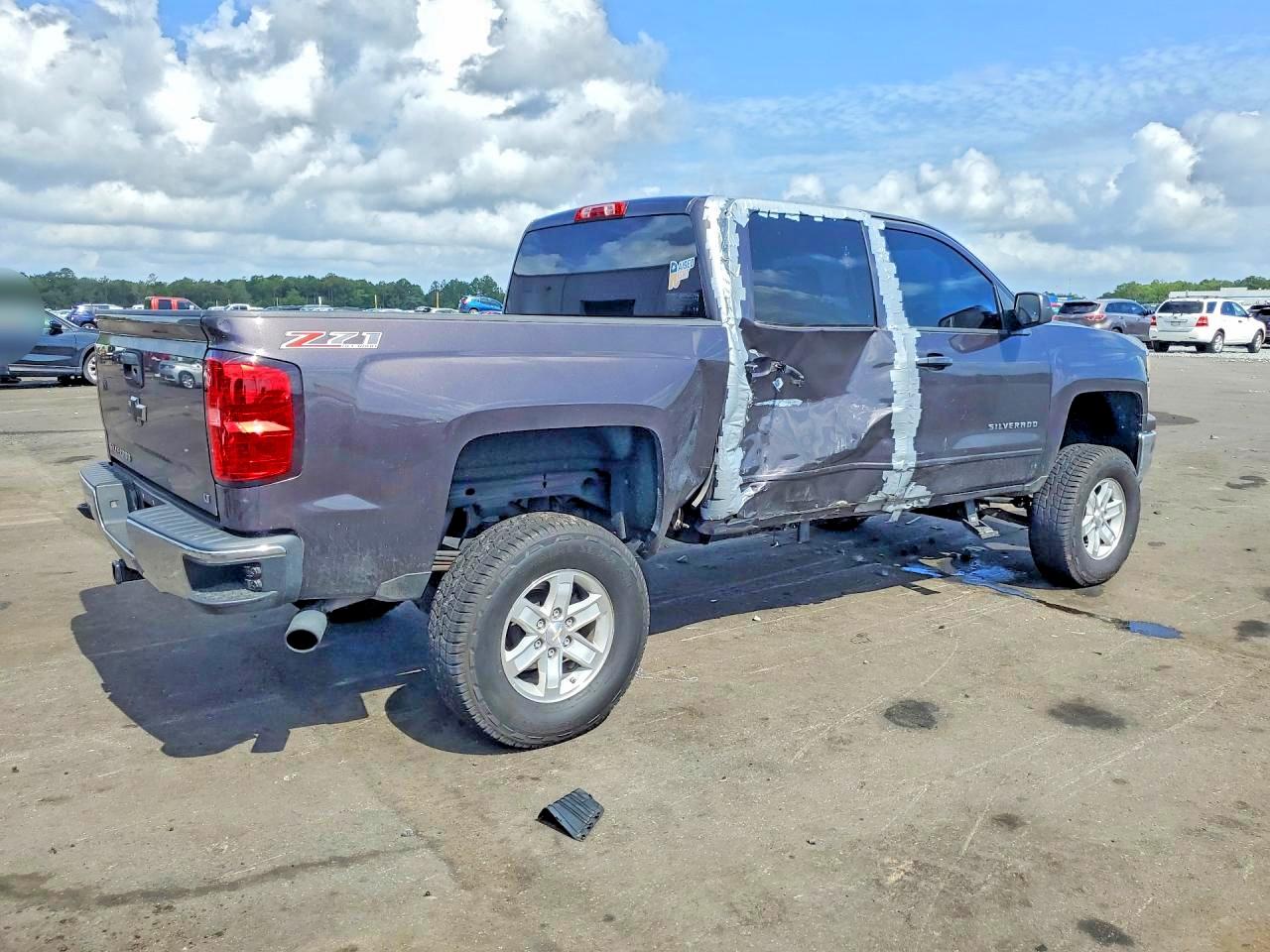 2015 Chevrolet Silverado K1500 Lt Charcoal vin: 3GCUKREC5FG485940