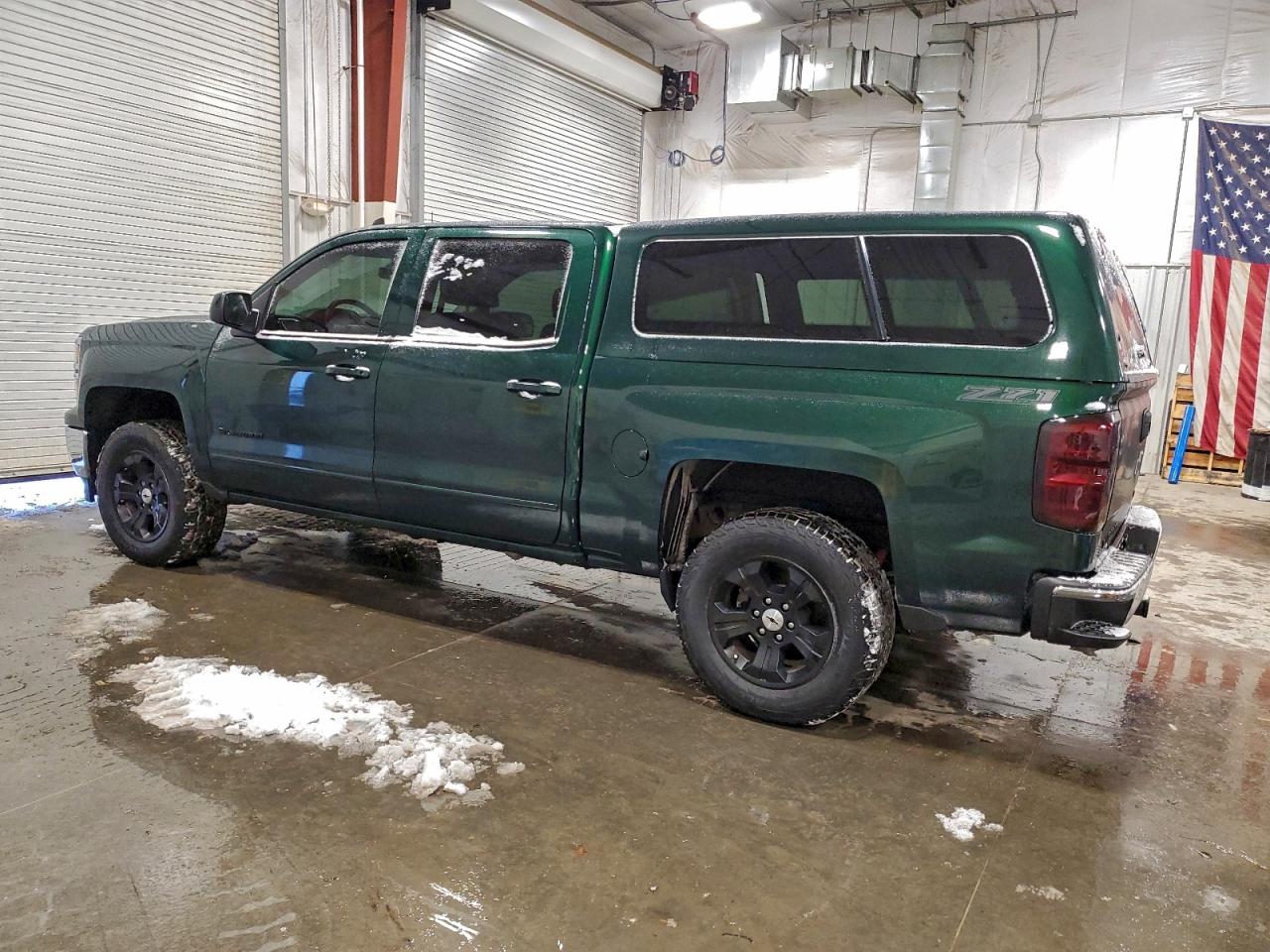 2015 Chevrolet Silverado K1500 Lt Green vin: 3GCUKREC5FG508536