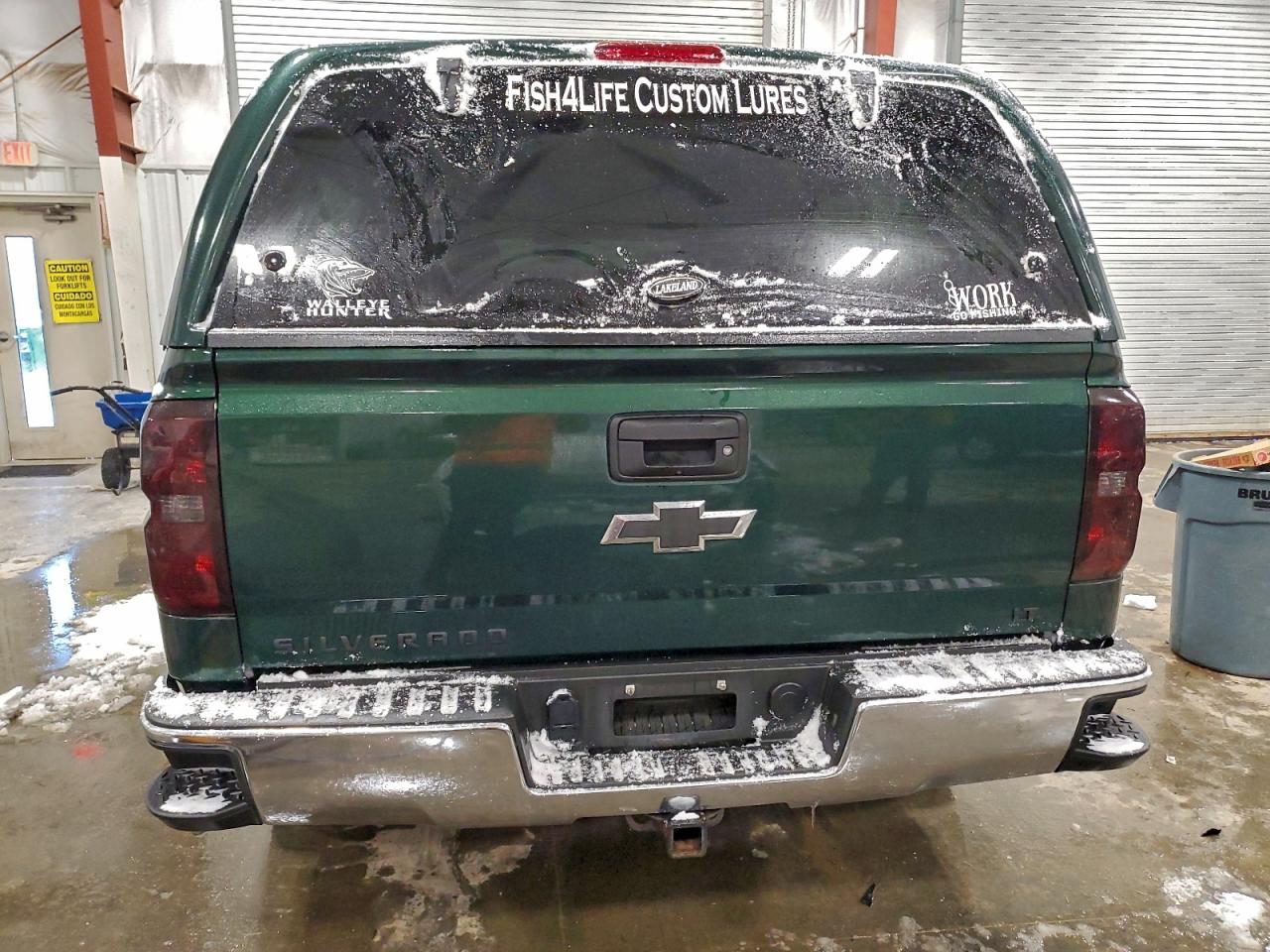 2015 Chevrolet Silverado K1500 Lt Green vin: 3GCUKREC5FG508536