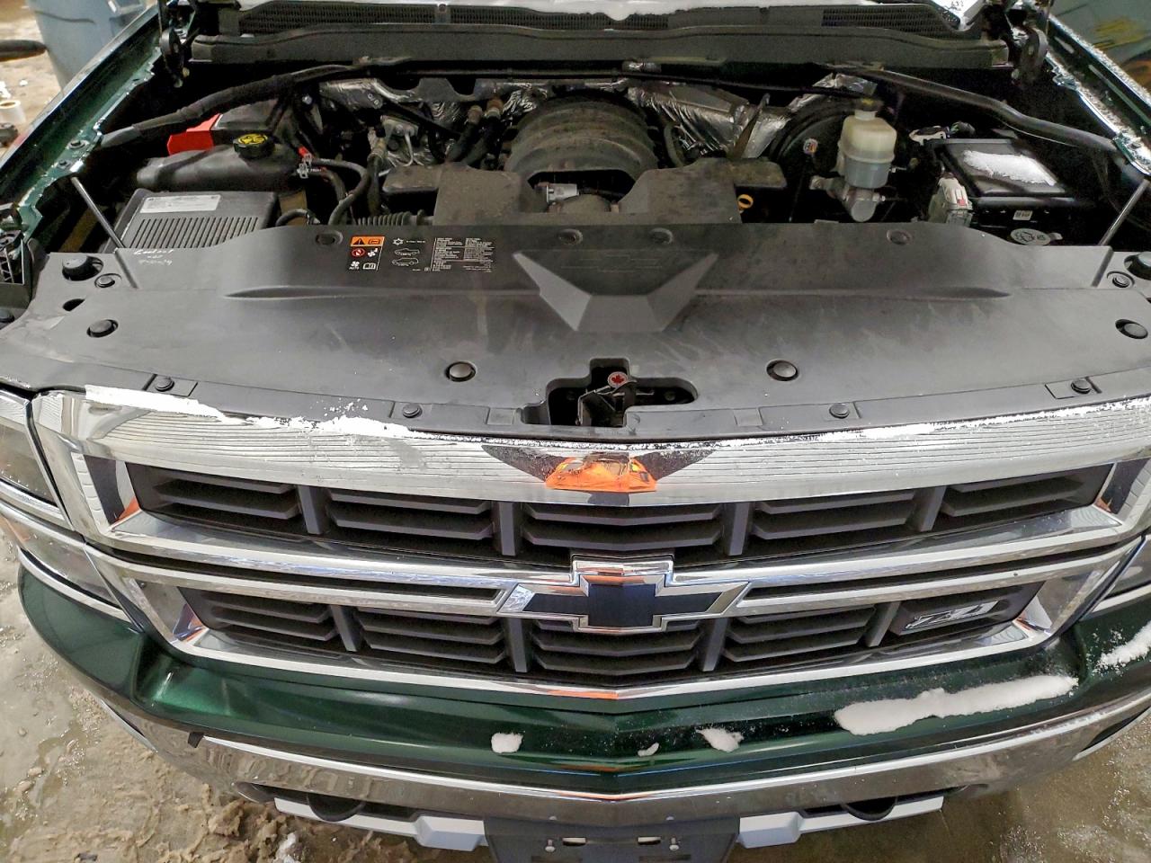 2015 Chevrolet Silverado K1500 Lt Green vin: 3GCUKREC5FG508536
