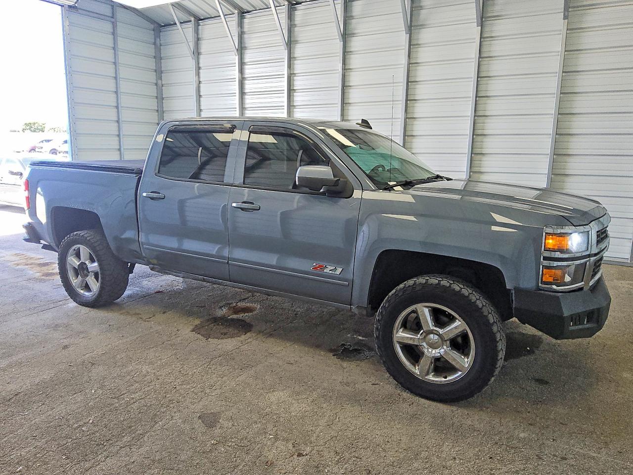 2015 Chevrolet Silverado K1500 Lt Blue vin: 3GCUKREC5FG522100