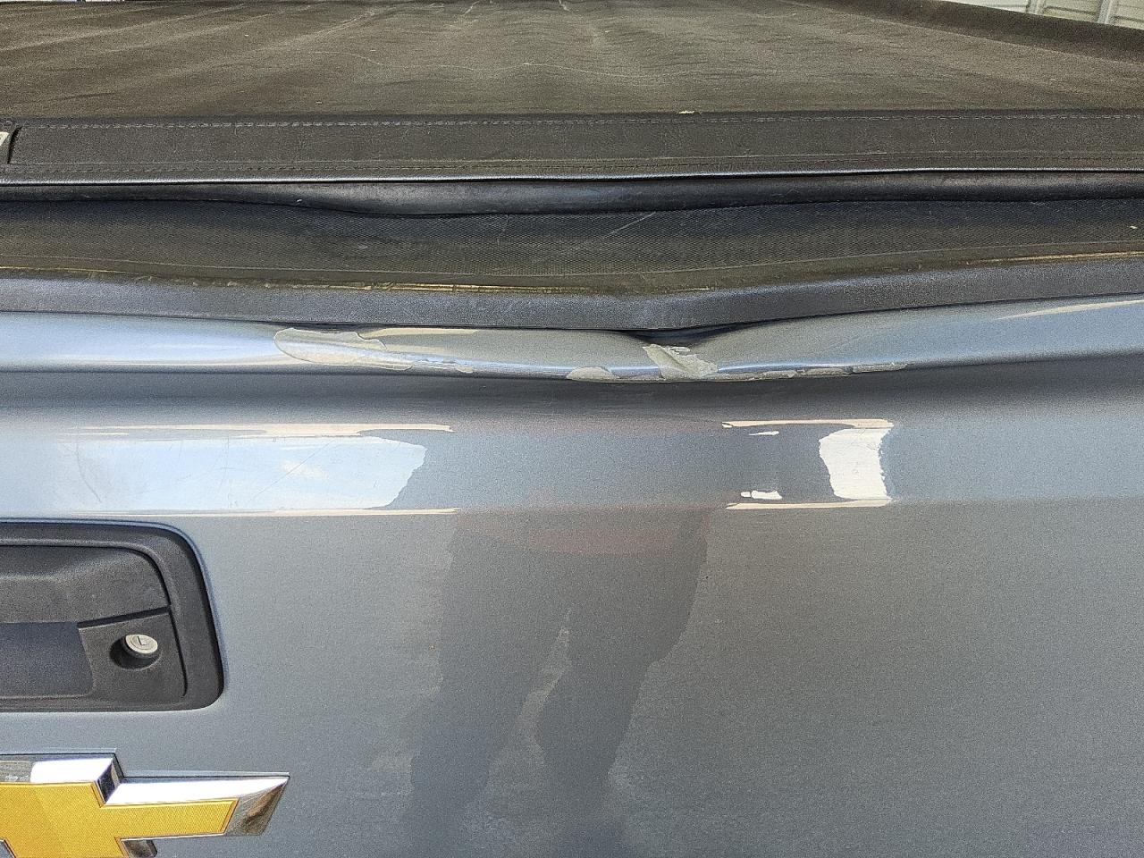 2015 Chevrolet Silverado K1500 Lt Blue vin: 3GCUKREC5FG522100 Damage: Tailgate, Dent(S) W/ Paint Dmg, > 12 Inches