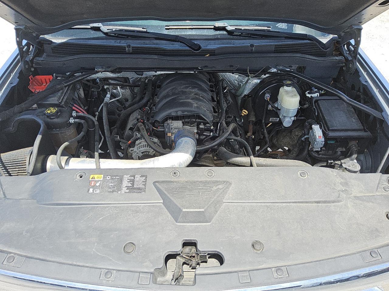 2015 Chevrolet Silverado K1500 Lt Blue vin: 3GCUKREC5FG522100 Damage: Air Filter Housing, Aftermarket, Acceptable