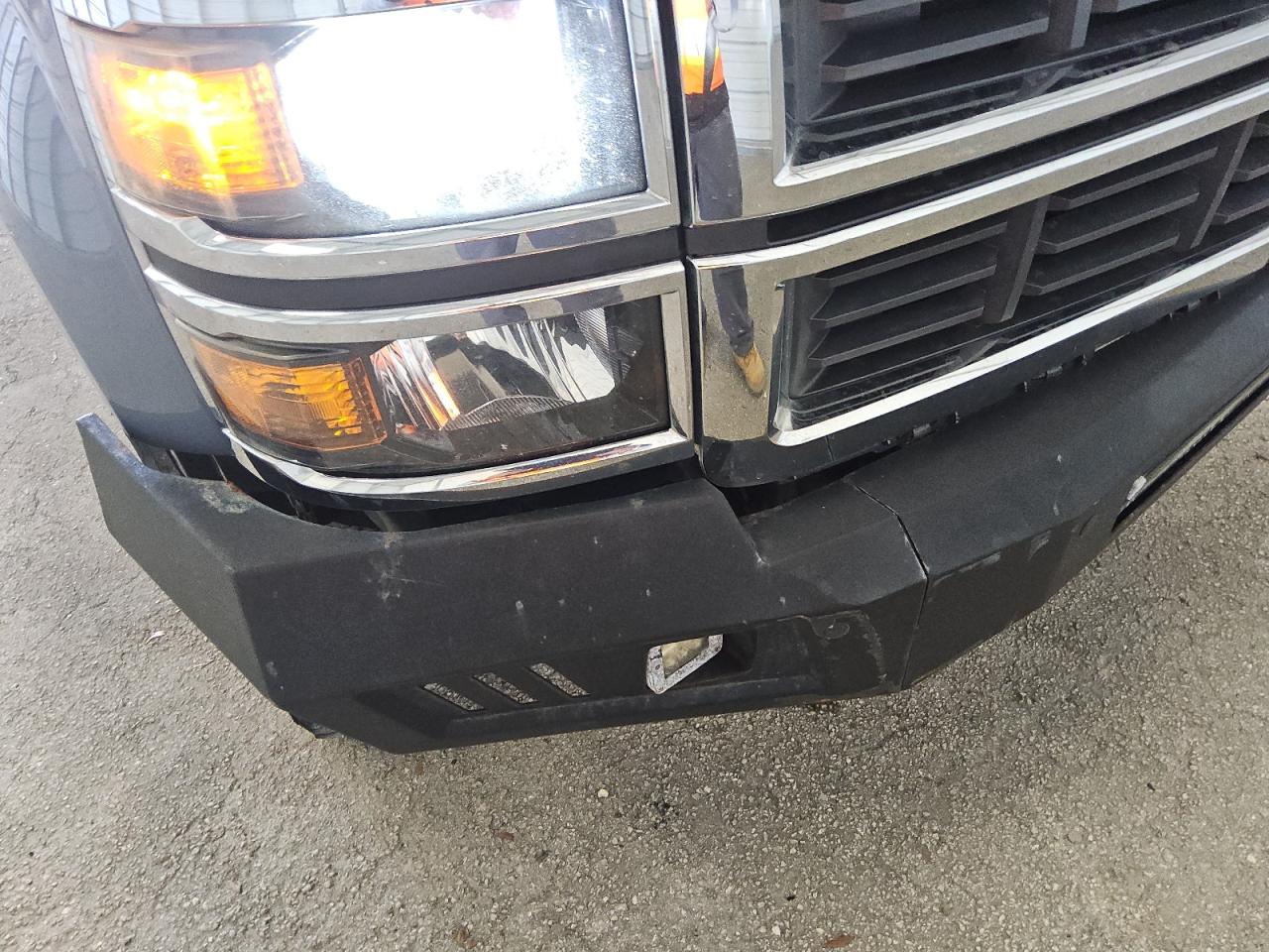 2015 Chevrolet Silverado K1500 Lt Blue vin: 3GCUKREC5FG522100 Damage: Front Metal Bumper Painted, Aftermarket, Acceptable