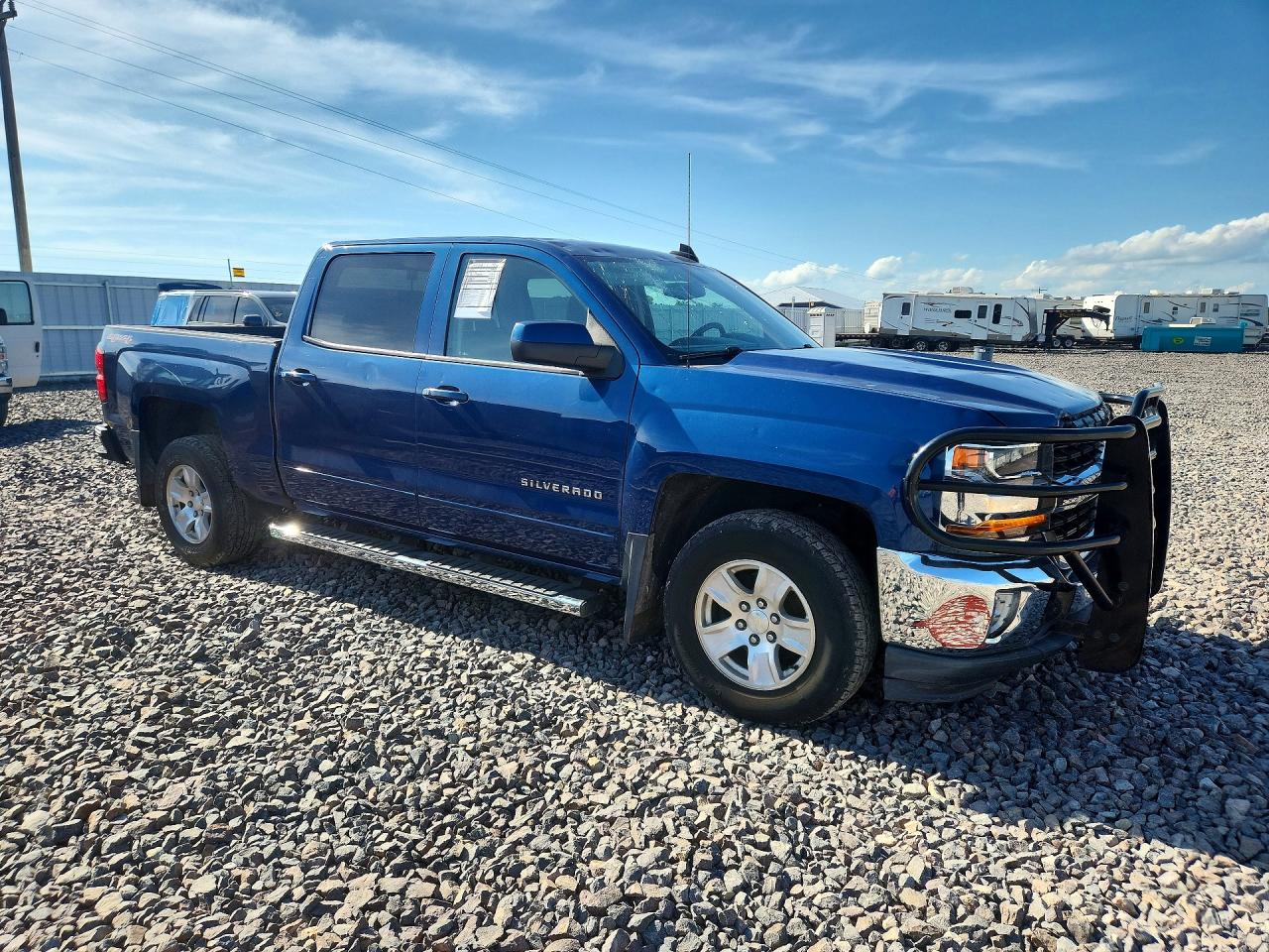 2016 Chevrolet Silverado K1500 Lt Blue vin: 3GCUKREC5GG339135