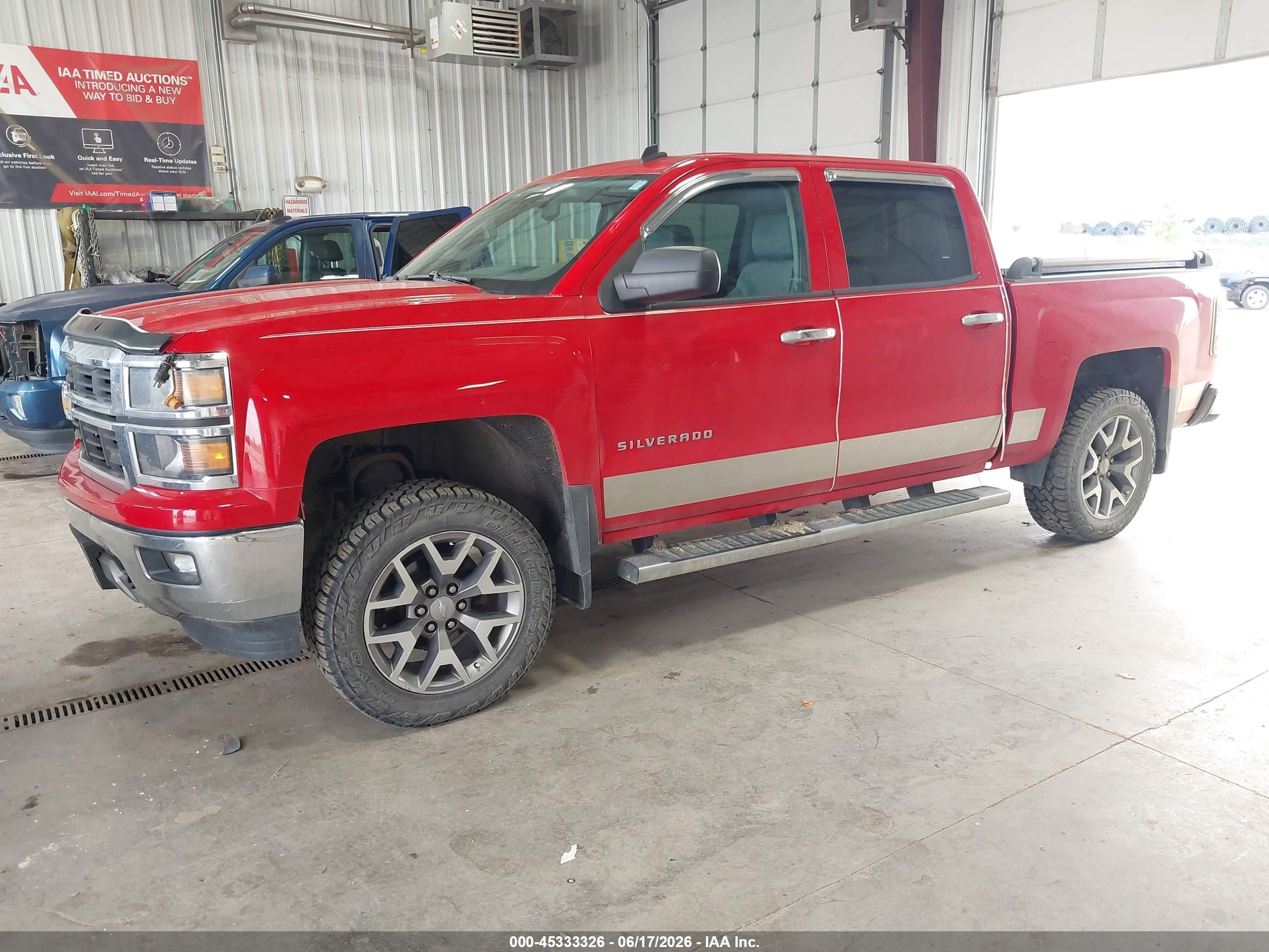 2014 Chevrolet Silverado 1500 2lt Black vin: 3GCUKREC6EG116308