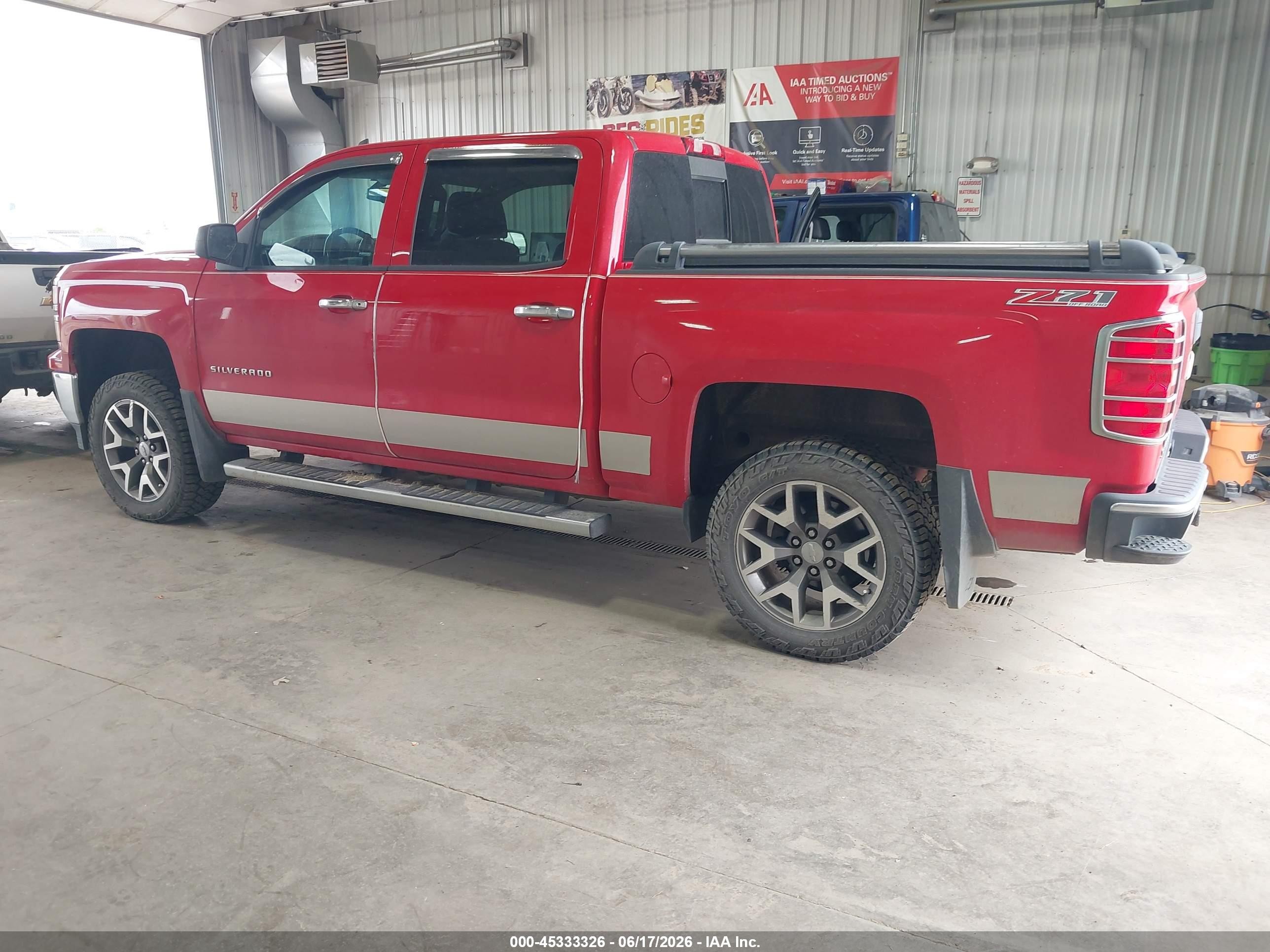 2014 Chevrolet Silverado 1500 2lt Black vin: 3GCUKREC6EG116308
