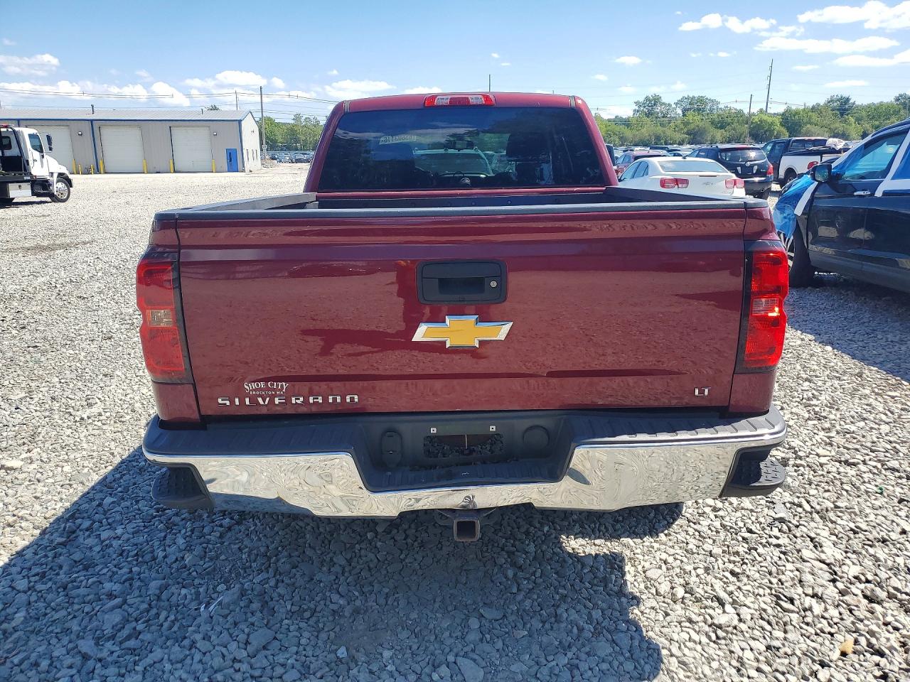 2014 Chevrolet Silverado Maroon vin: 3GCUKREC6EG123629