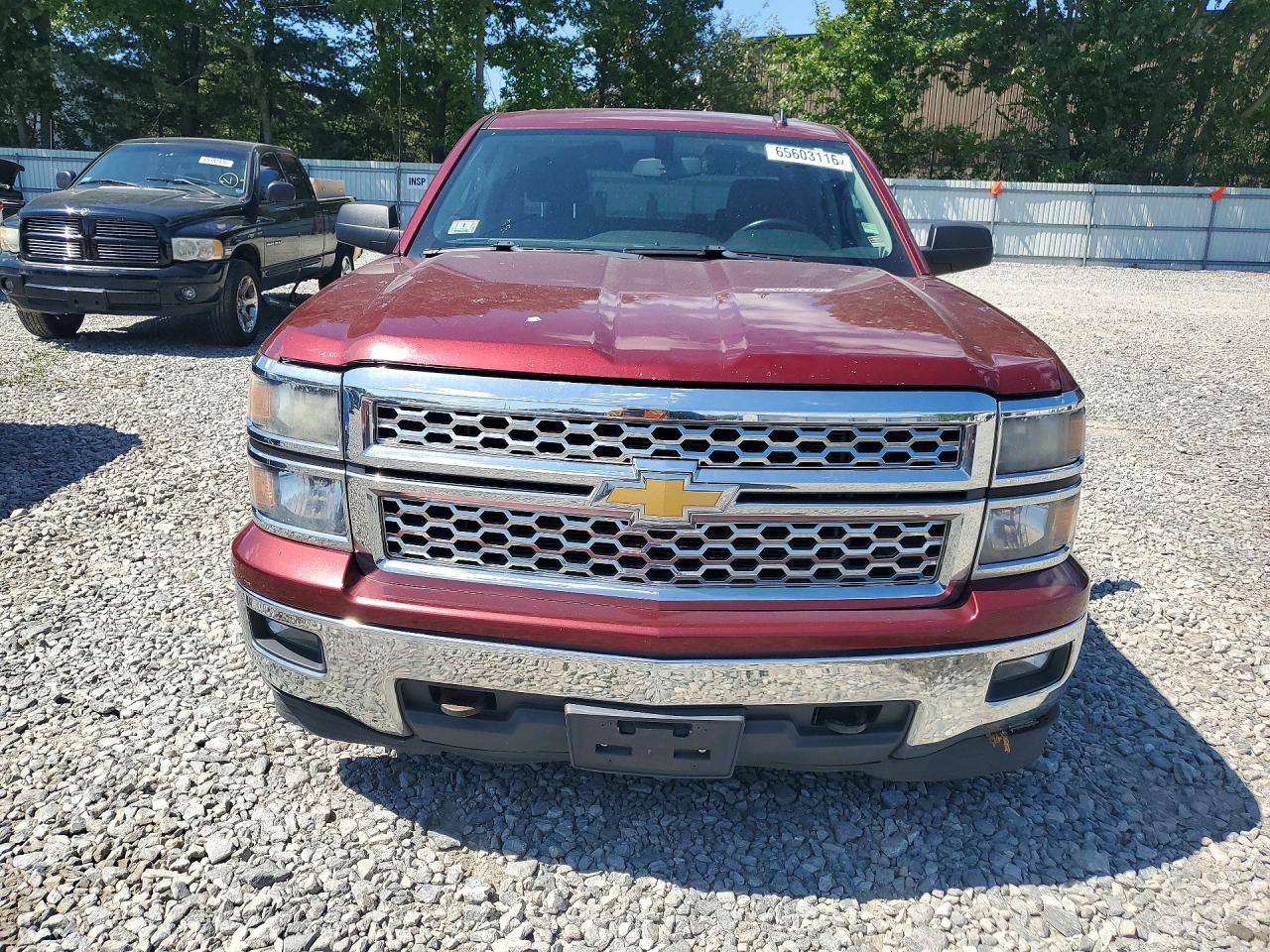 2014 Chevrolet Silverado Maroon vin: 3GCUKREC6EG123629