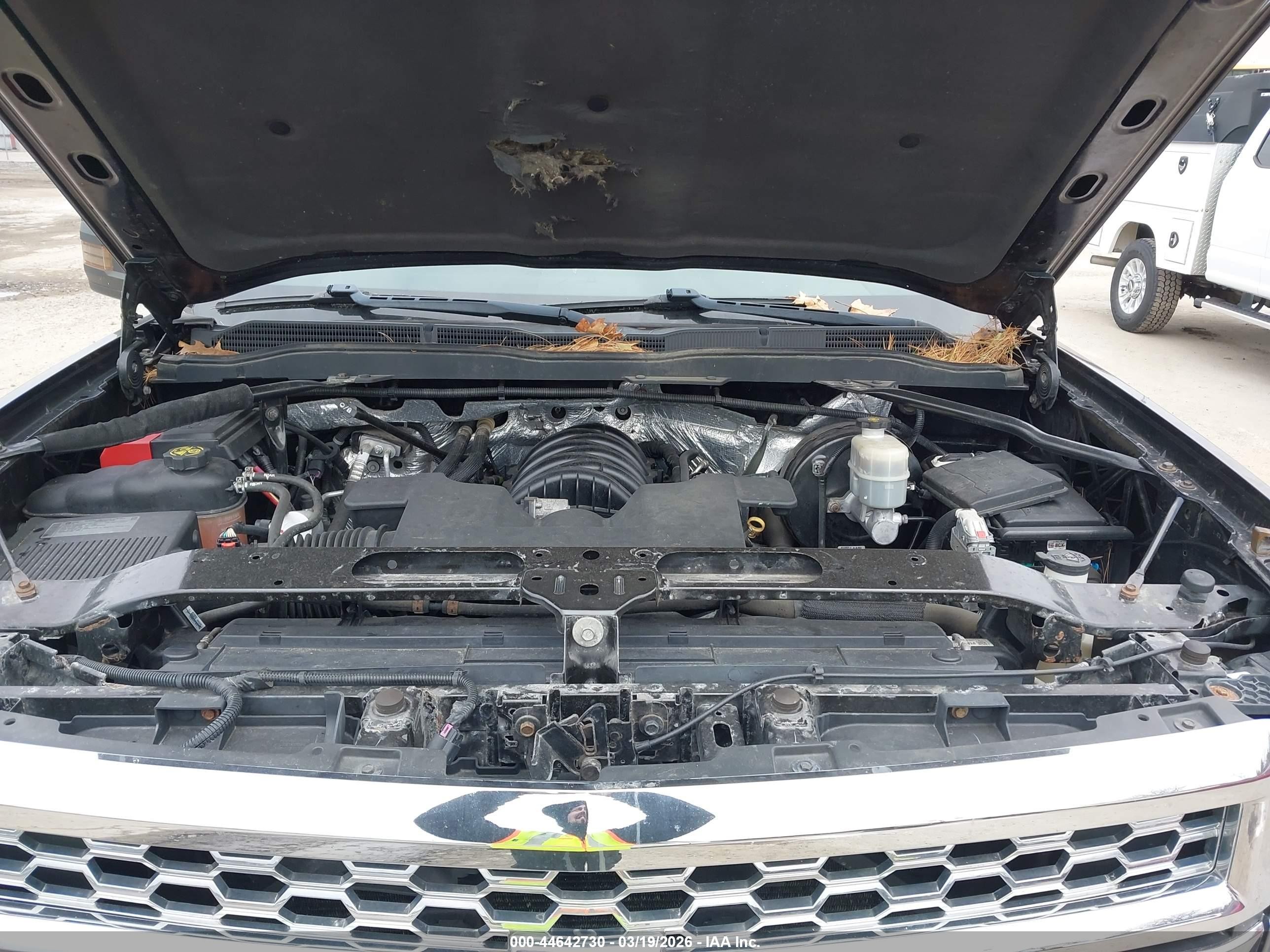 2014 Chevrolet Silverado 1500 1lt Black vin: 3GCUKREC6EG232754
