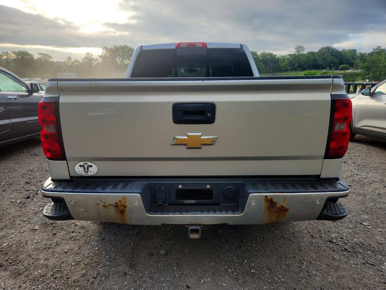 2014 Chevrolet Silverado K1500 Lt Серебряный vin: 3GCUKREC6EG251269