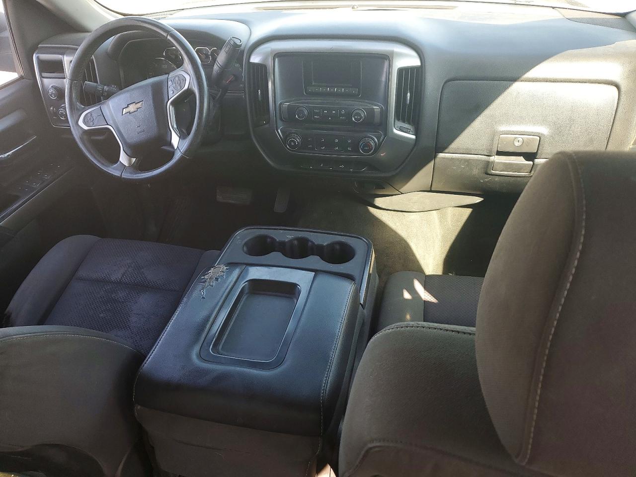 2014 Chevrolet Silverado K1500 Lt Silver vin: 3GCUKREC6EG271232