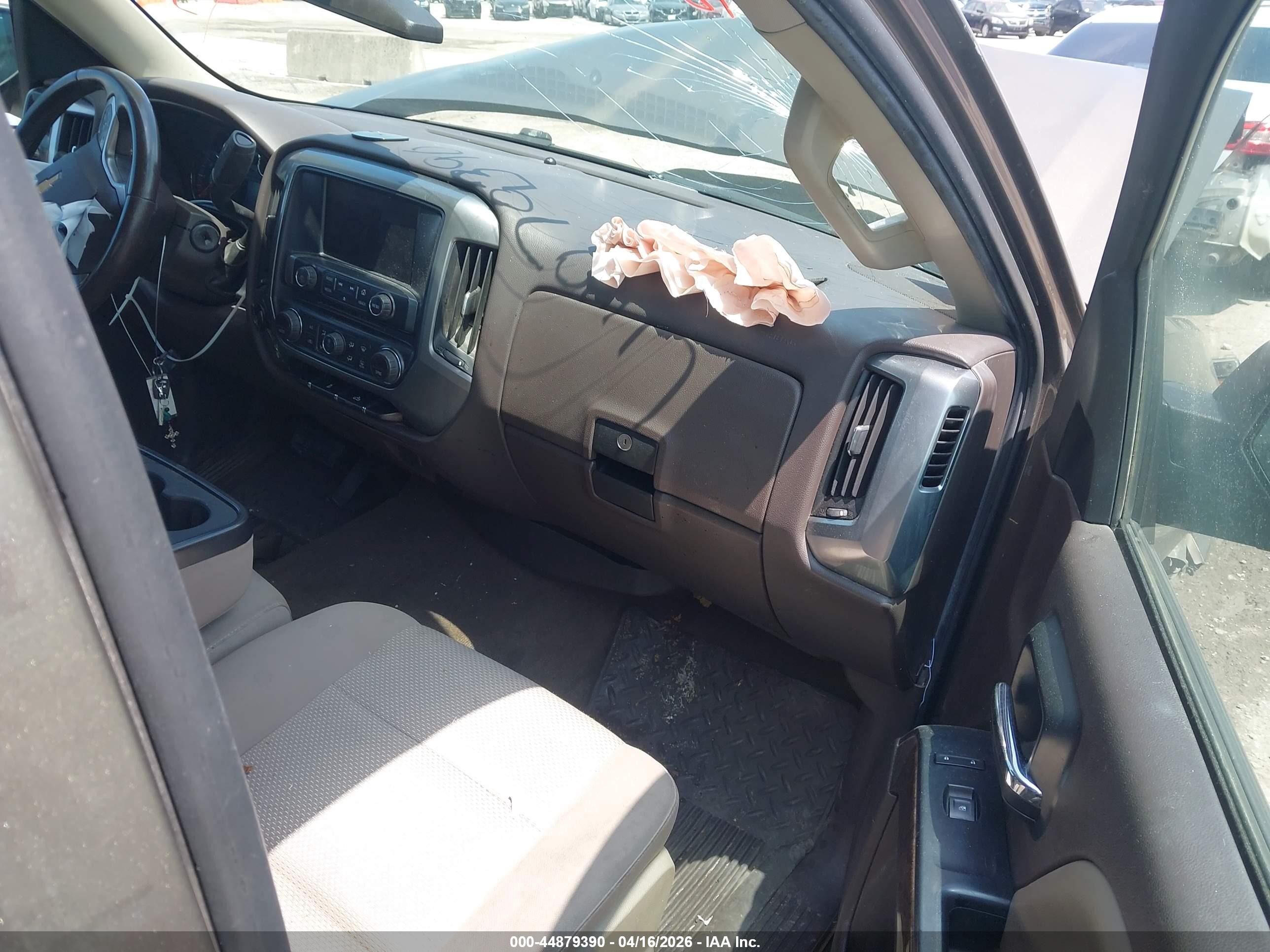 2014 Chevrolet Silverado 1500 1lt Brown vin: 3GCUKREC6EG336077