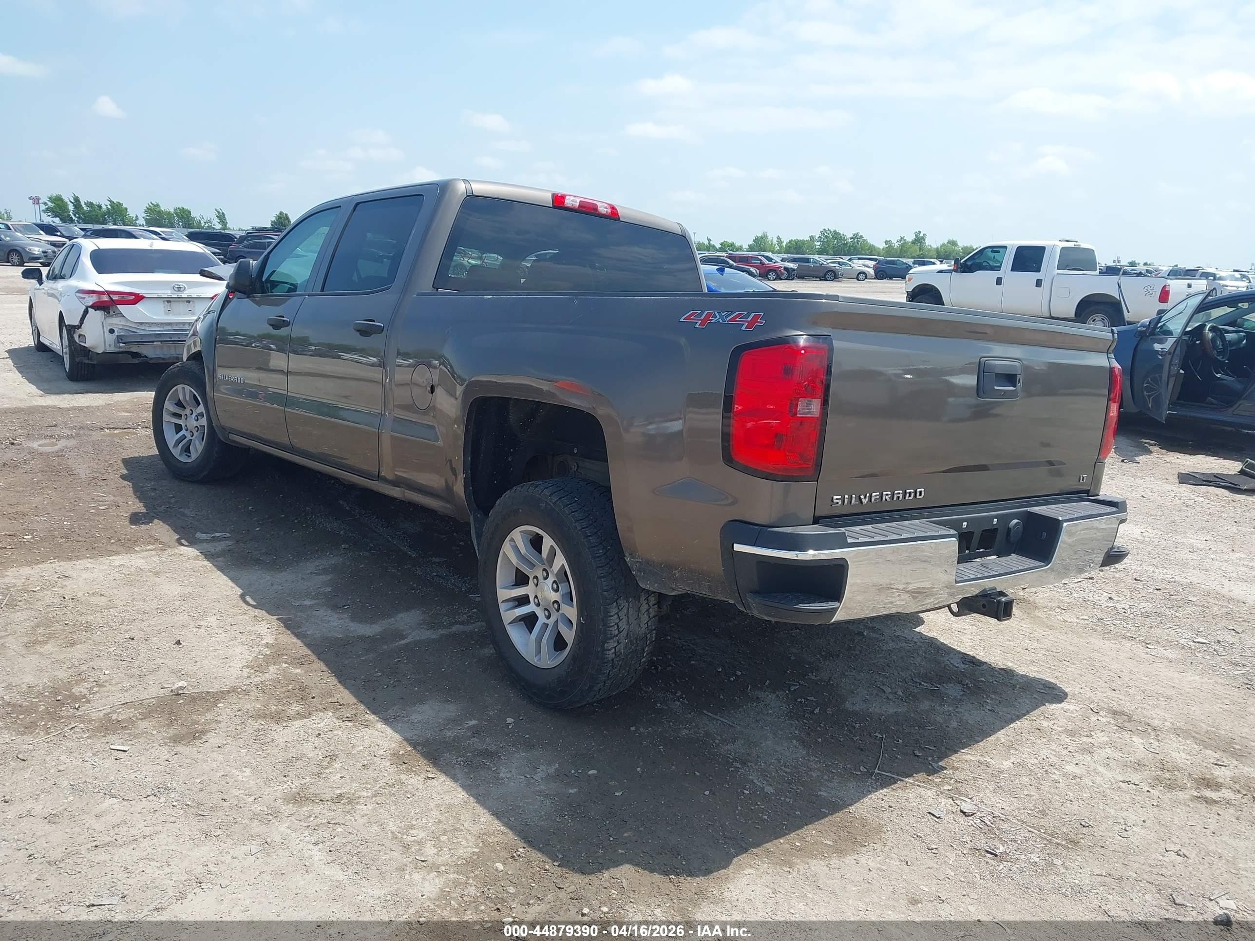 2014 Chevrolet Silverado 1500 1lt Brown vin: 3GCUKREC6EG336077