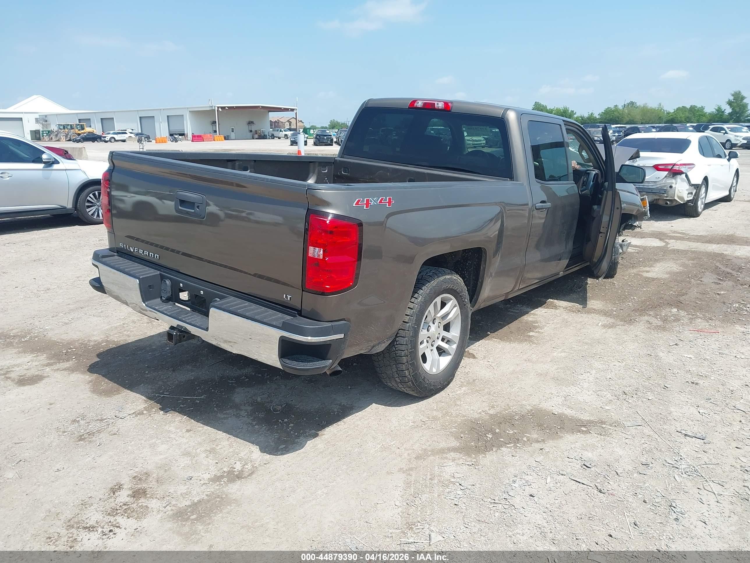 2014 Chevrolet Silverado 1500 1lt Brown vin: 3GCUKREC6EG336077