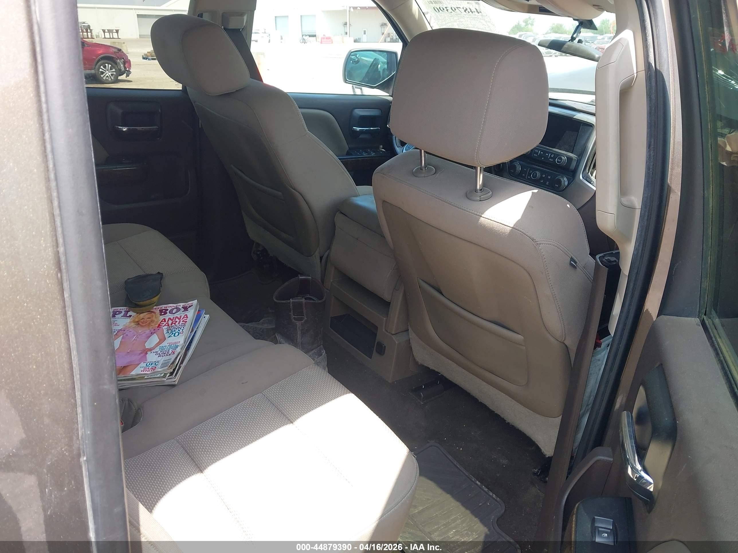 2014 Chevrolet Silverado 1500 1lt Brown vin: 3GCUKREC6EG336077